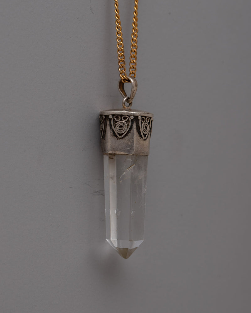 Handmade Crystal Pendant | Elegant and Durable Gemstone Jewelry