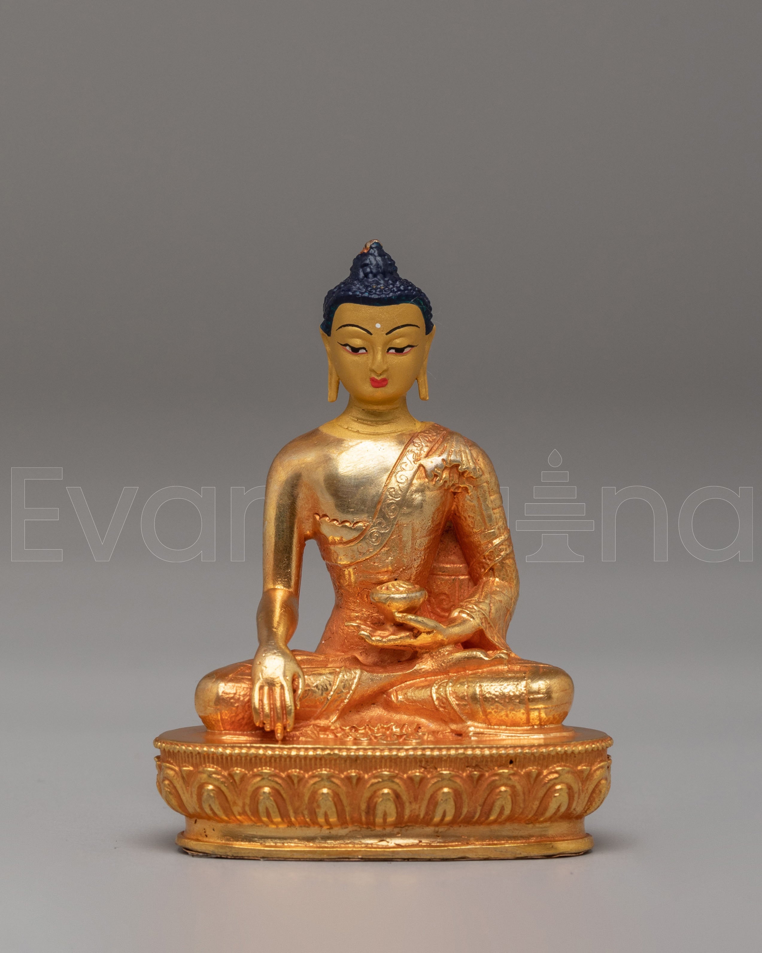 Spiritual Altar Box with Statue | Sacred Decor for Meditation & Rituals