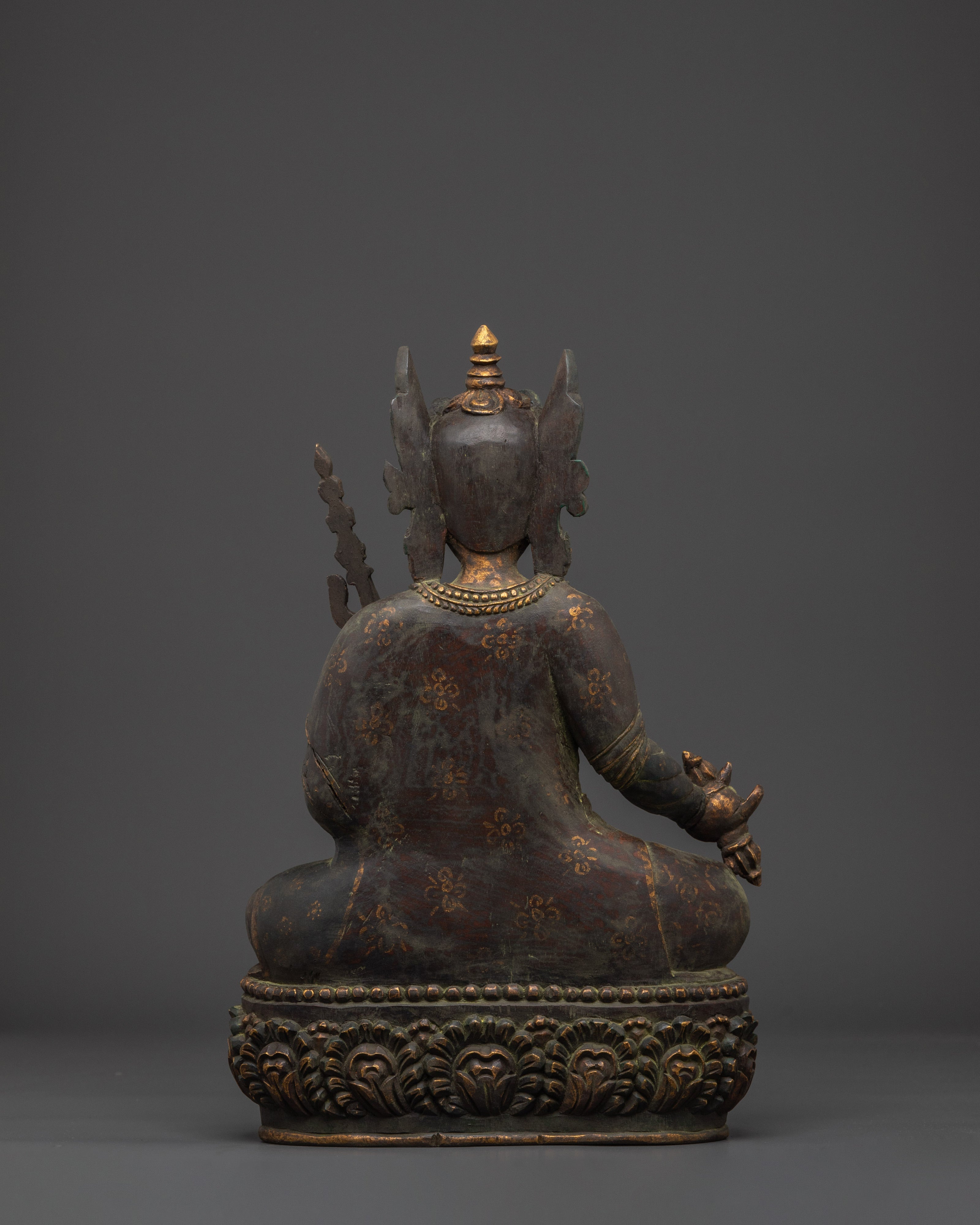 Sacred Buddhist Master Padmasambhava Sculpture | Tibetan Guru Statue
