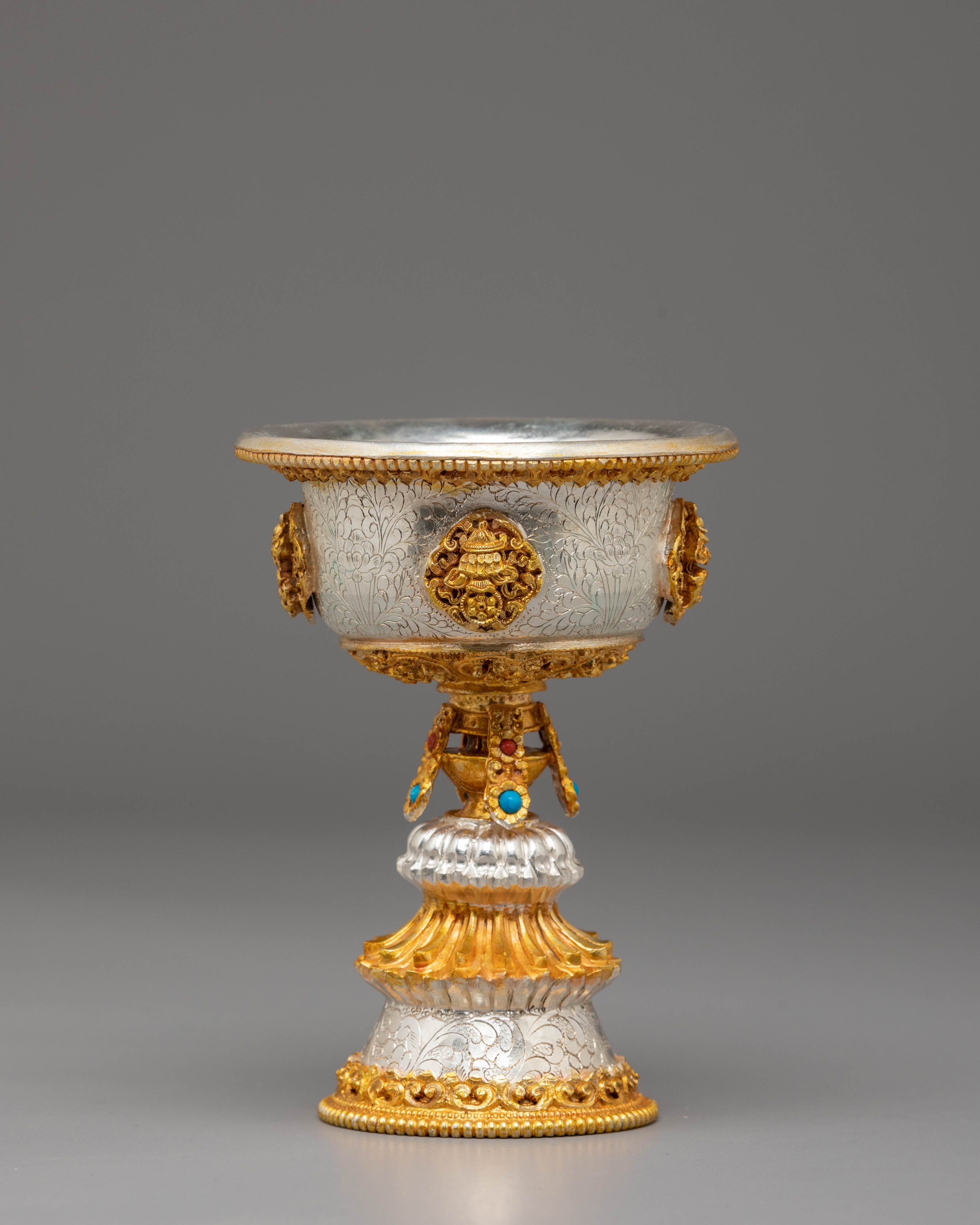 Tibetan butter lamp for light offering