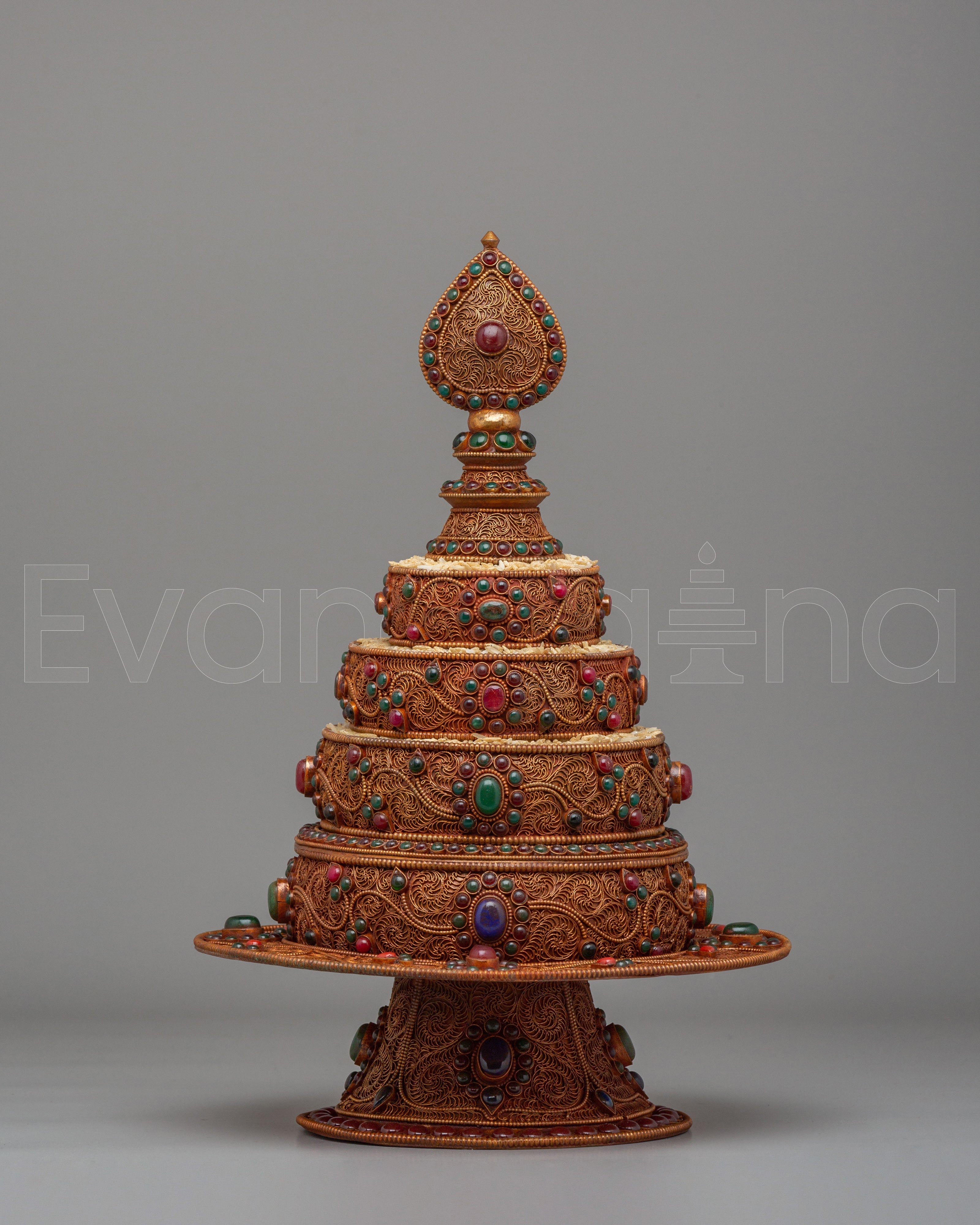 Tibetan Altar Mandala Offering