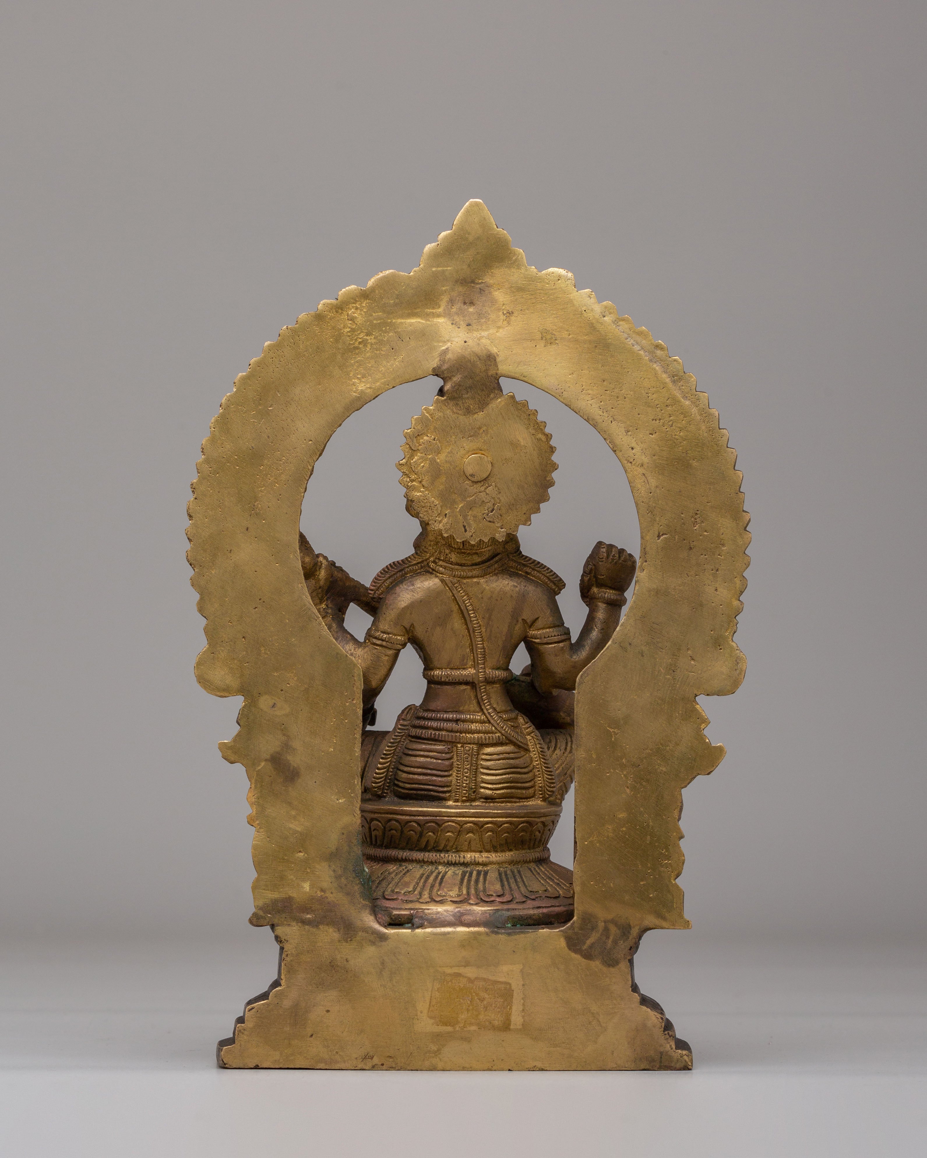 Handcrafted Saraswati Statue for Altar | Sacred Hindu Deity Idol