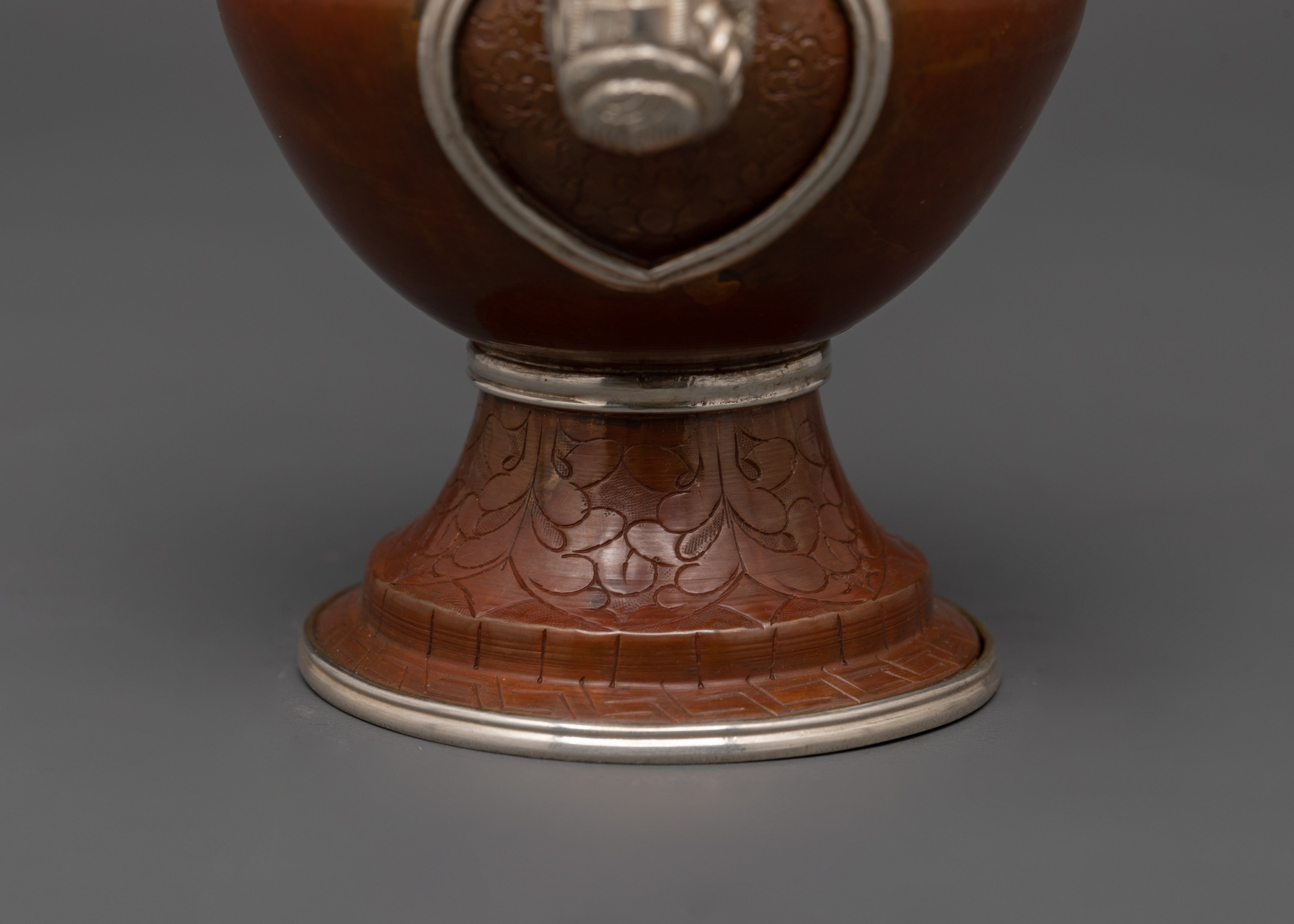 Tibetan Bhumba Water Offering Vase | Handmade Altar Decor for Meditation, Rituals and Blessing