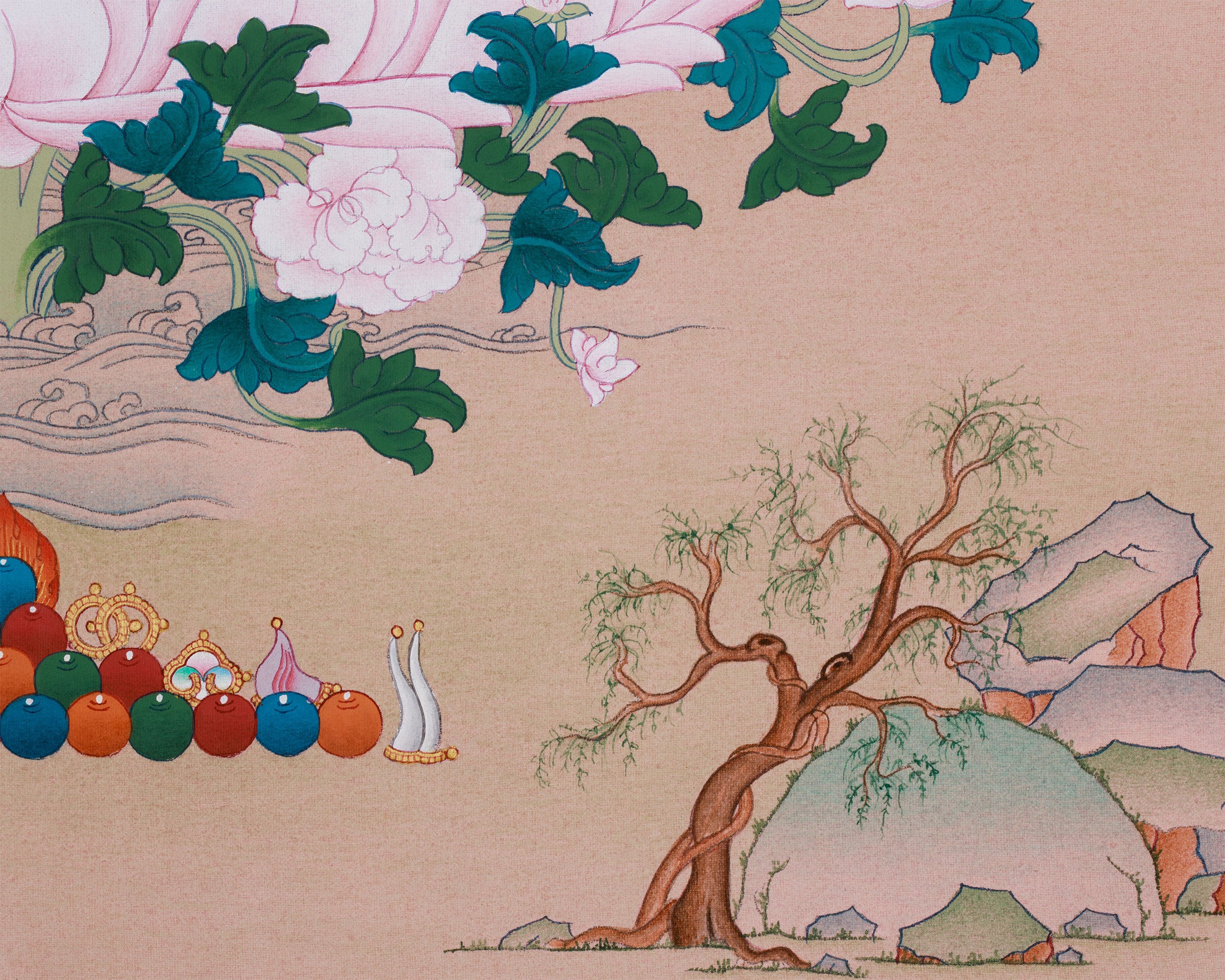 Chenrezig Buddha Painting | Deity of Universal Compassion and Boundless Mercy