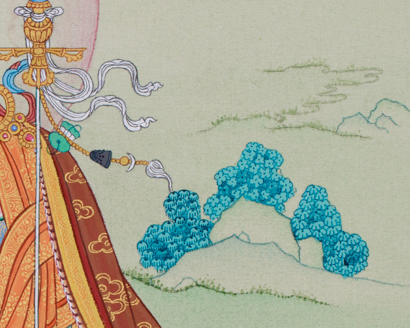 Om Ah Hum Vajra, Guru Padmasambhava Thangka