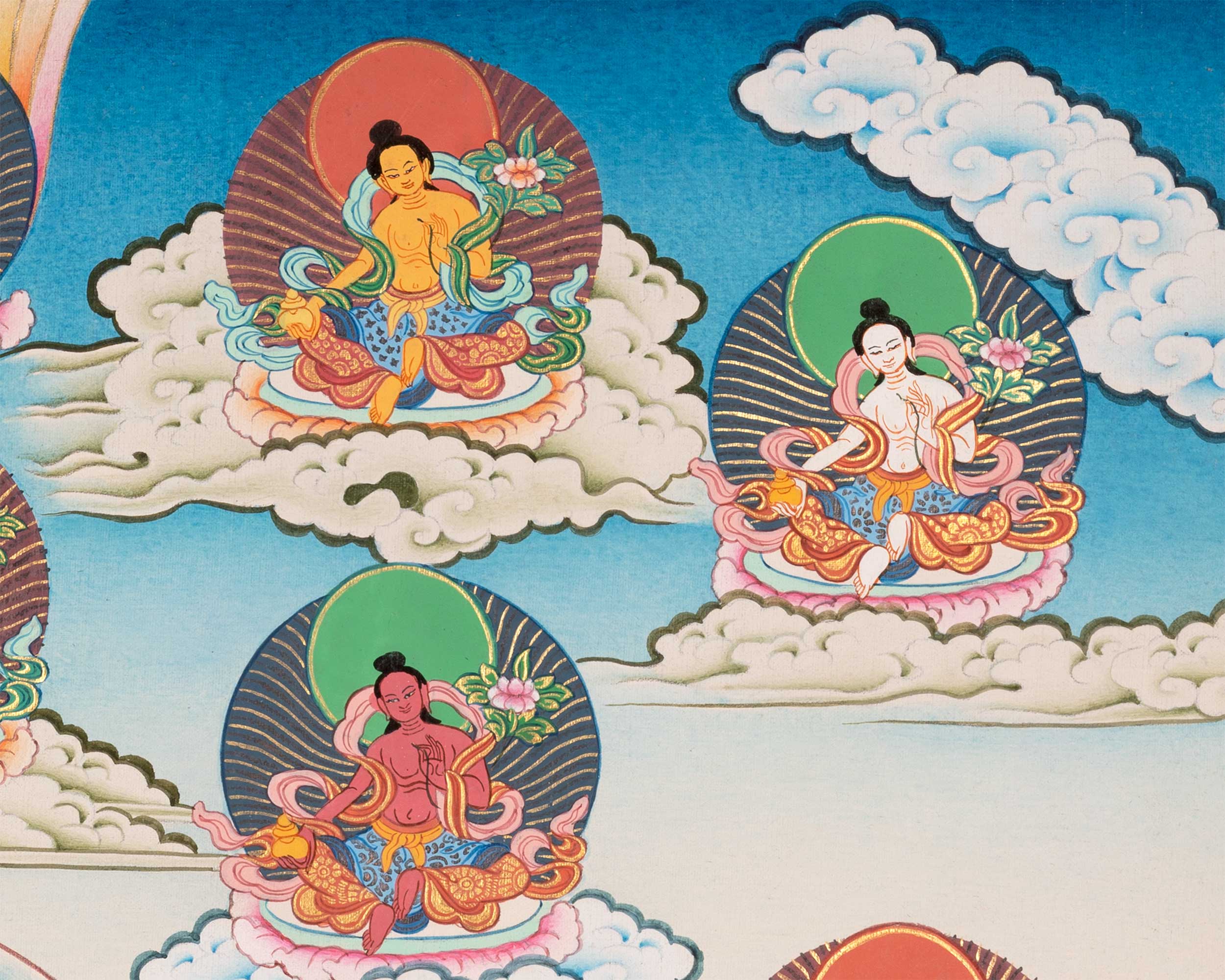 21 Tara Thangka | Religious Buddhist Art | Wall Decors