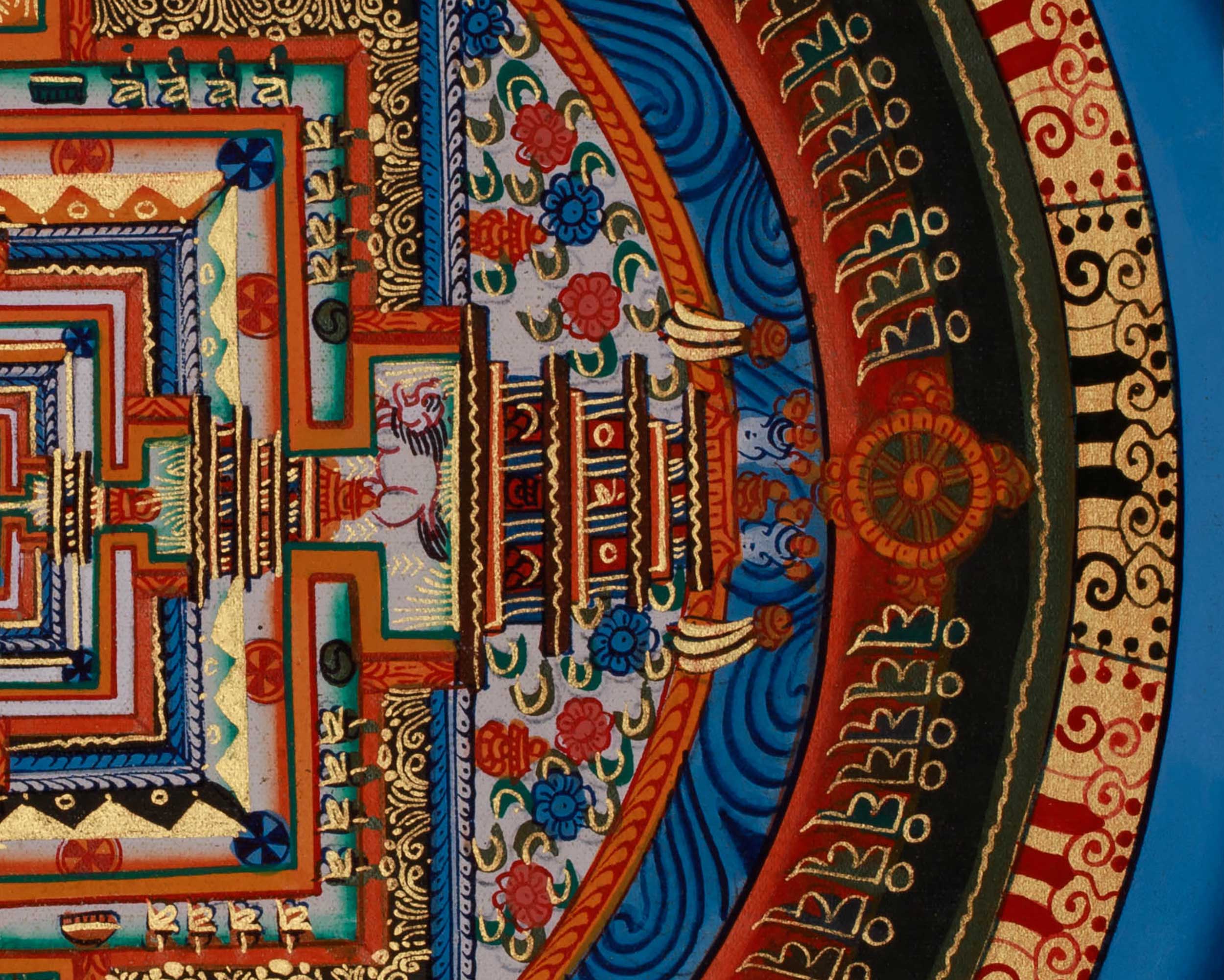 Buddhist Kalachakra Meditation Mandala | Enlightenment & Meditation
