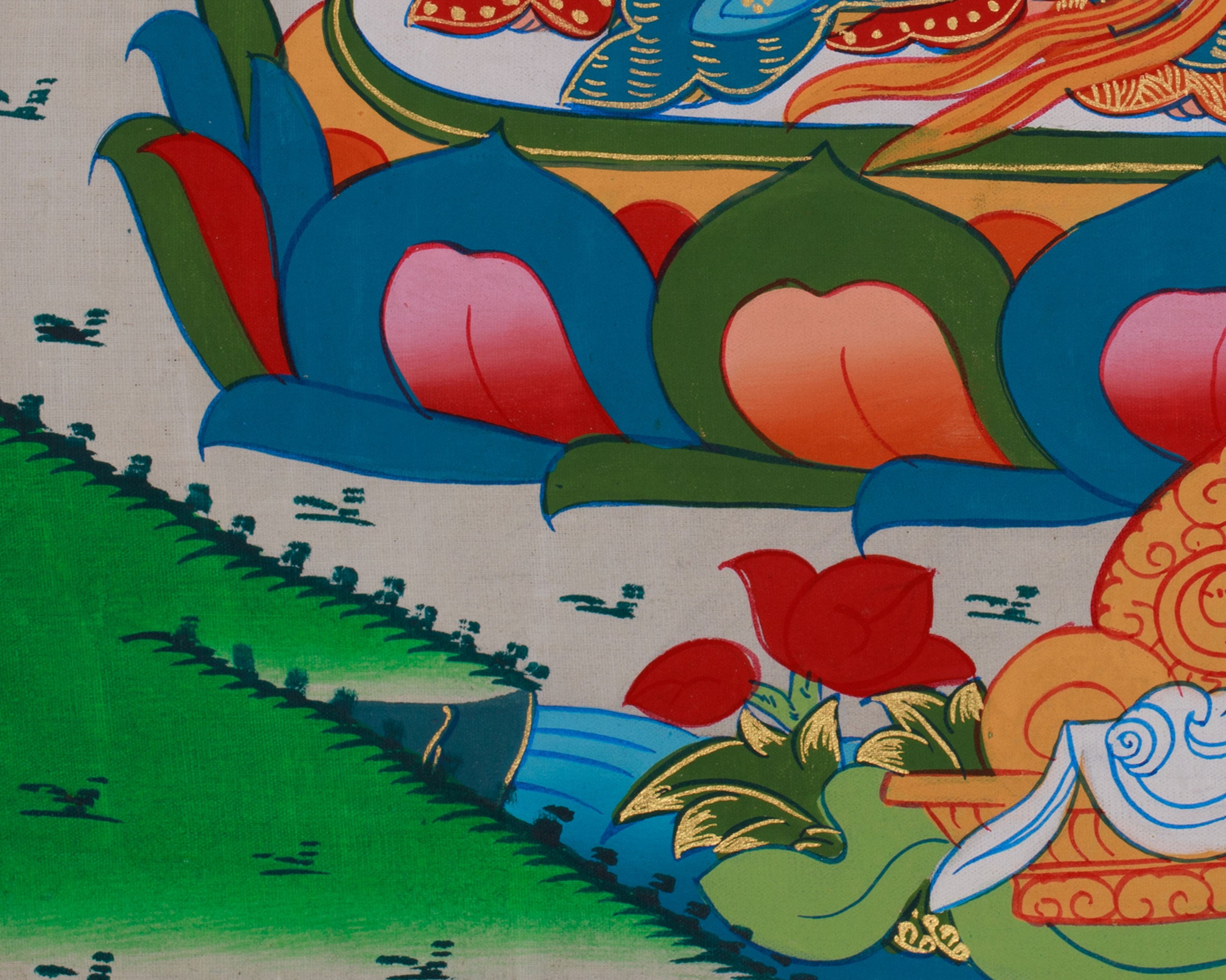 Wisdom Deity, Manjushri Artwork | Bodhisattva of Clarity and Perfected Knowledge