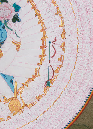 Thousand Armed Avalokiteshvara Thangka | Compassionate Bodhisattva