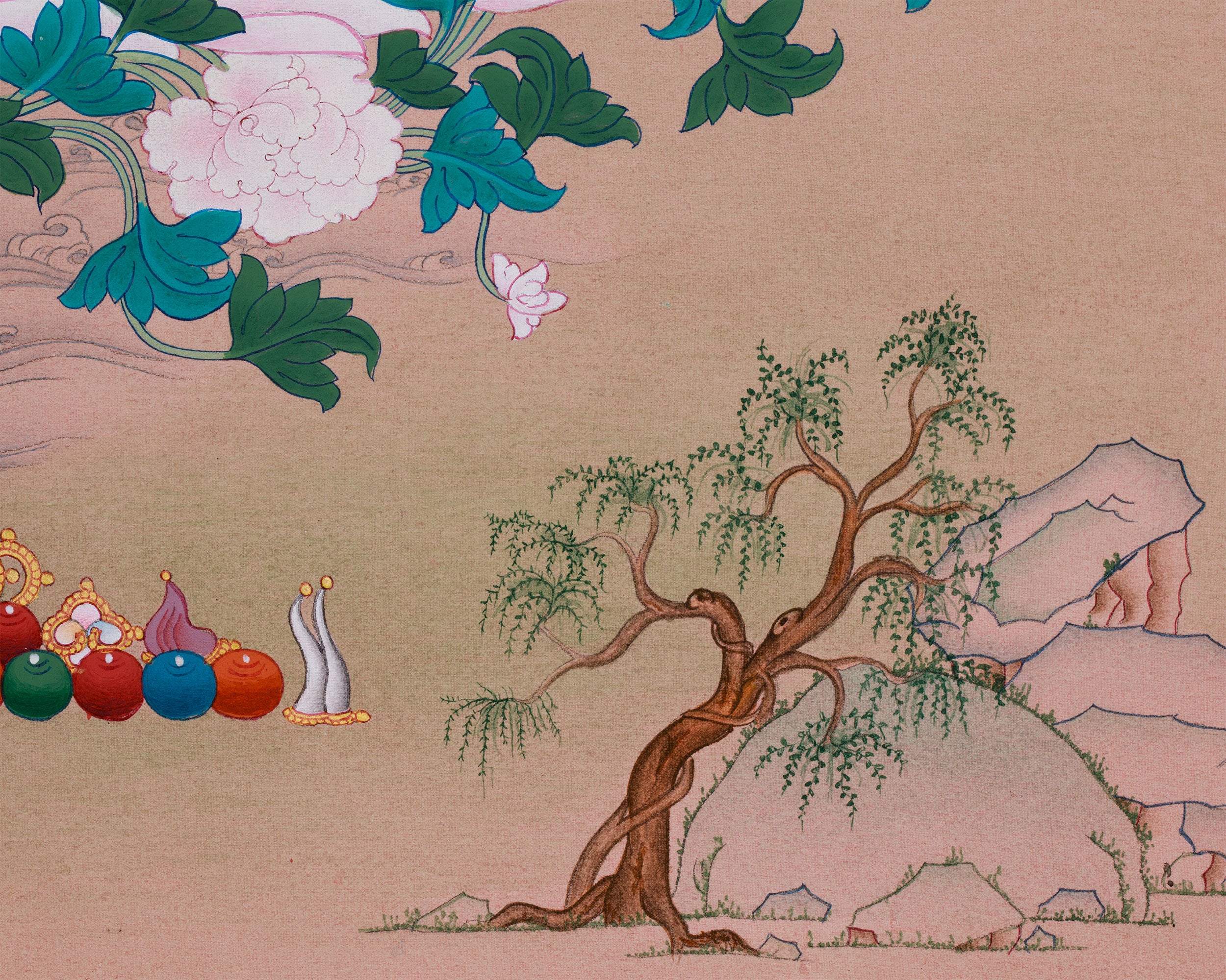 Tibetan Chenrezig Thangka | Bodhisattva of Infinite Compassion