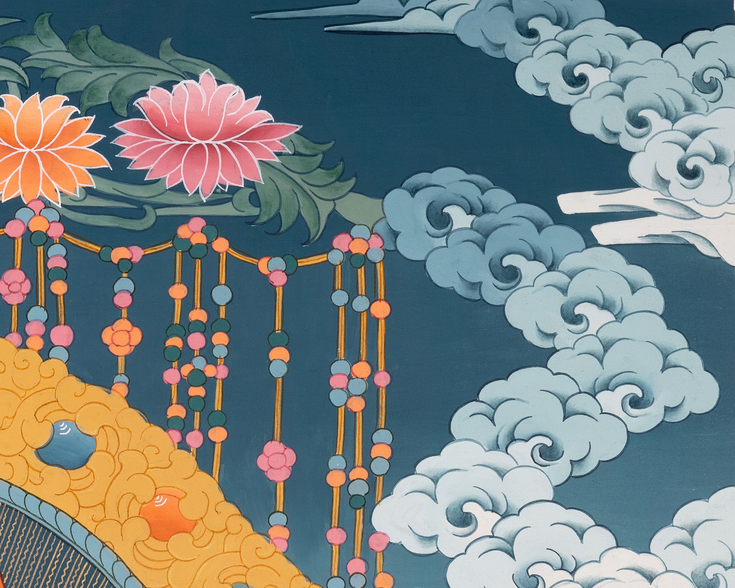 1000 Armed Avalokitsevara | Religious Buddhist Thangka | Wall Decors