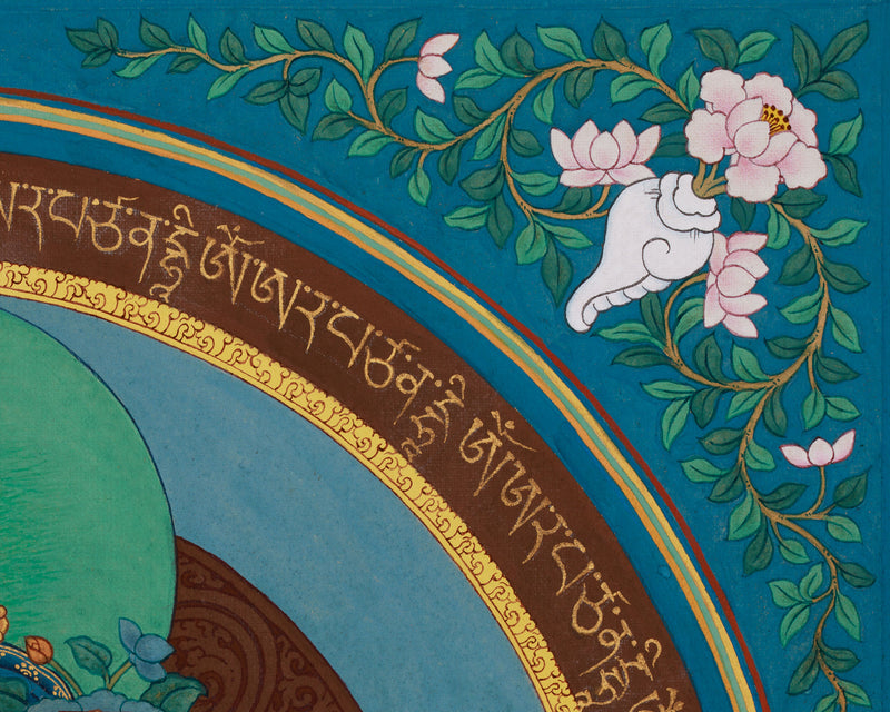 Manjushri Mantra Mandala | A Gateway to Wisdom and Enlightenment