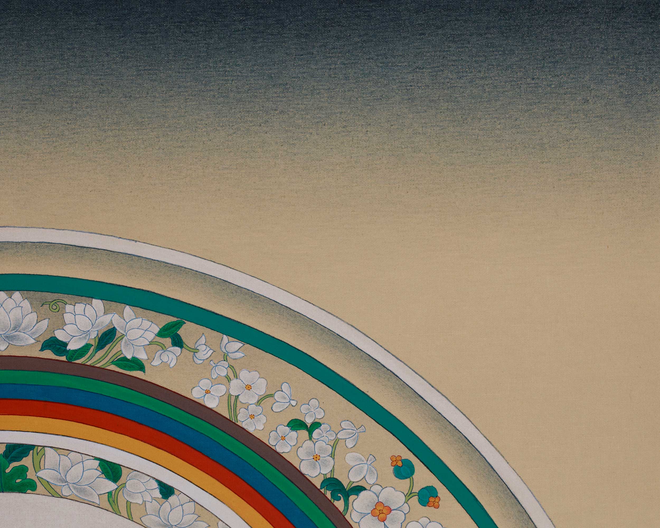 Tibetan deity White Tara Thangka | Longevity Goddess Sita Tara