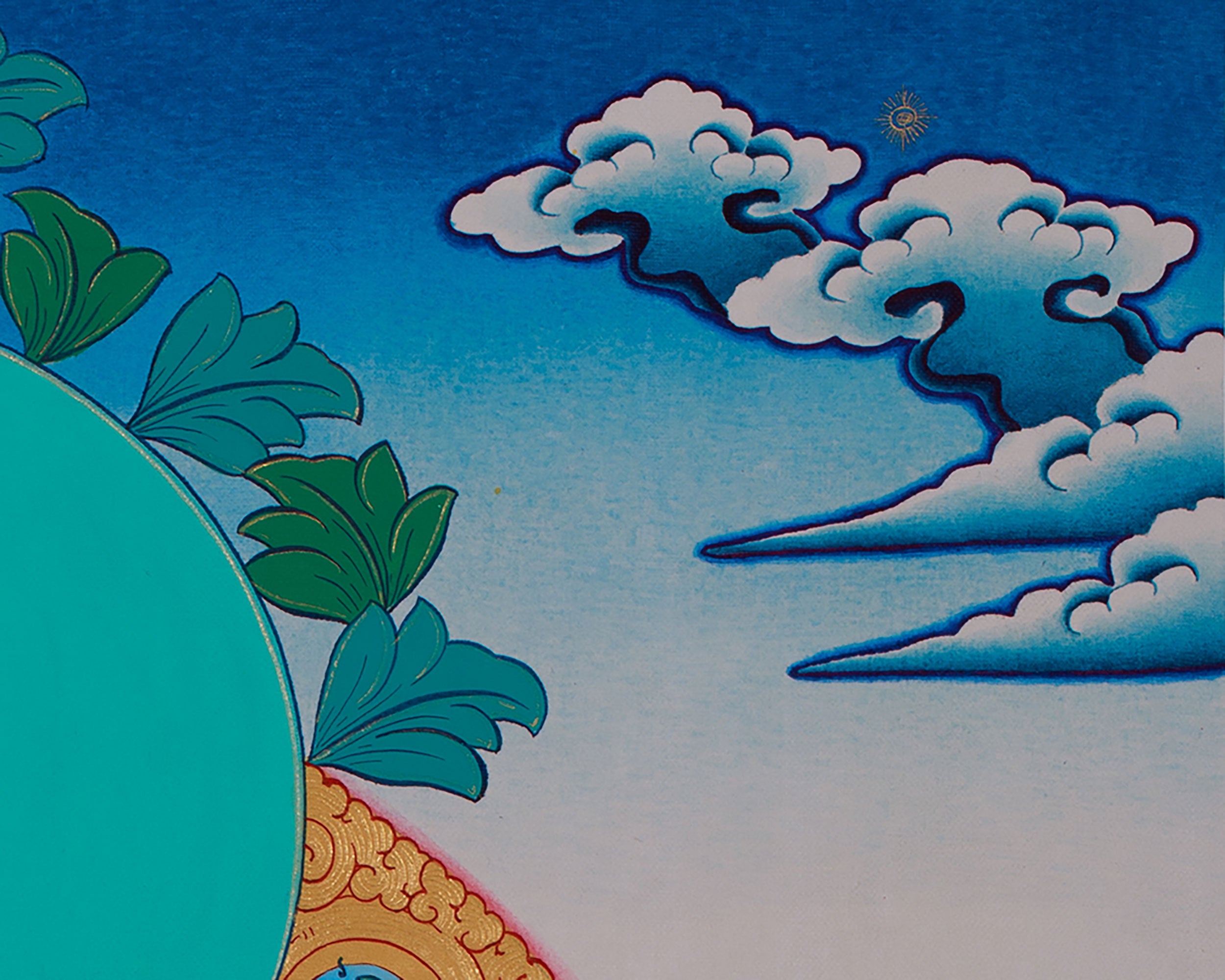 Tsongkhapa Lobzang Drakpa Thangka | Tibetan Buddhist Master