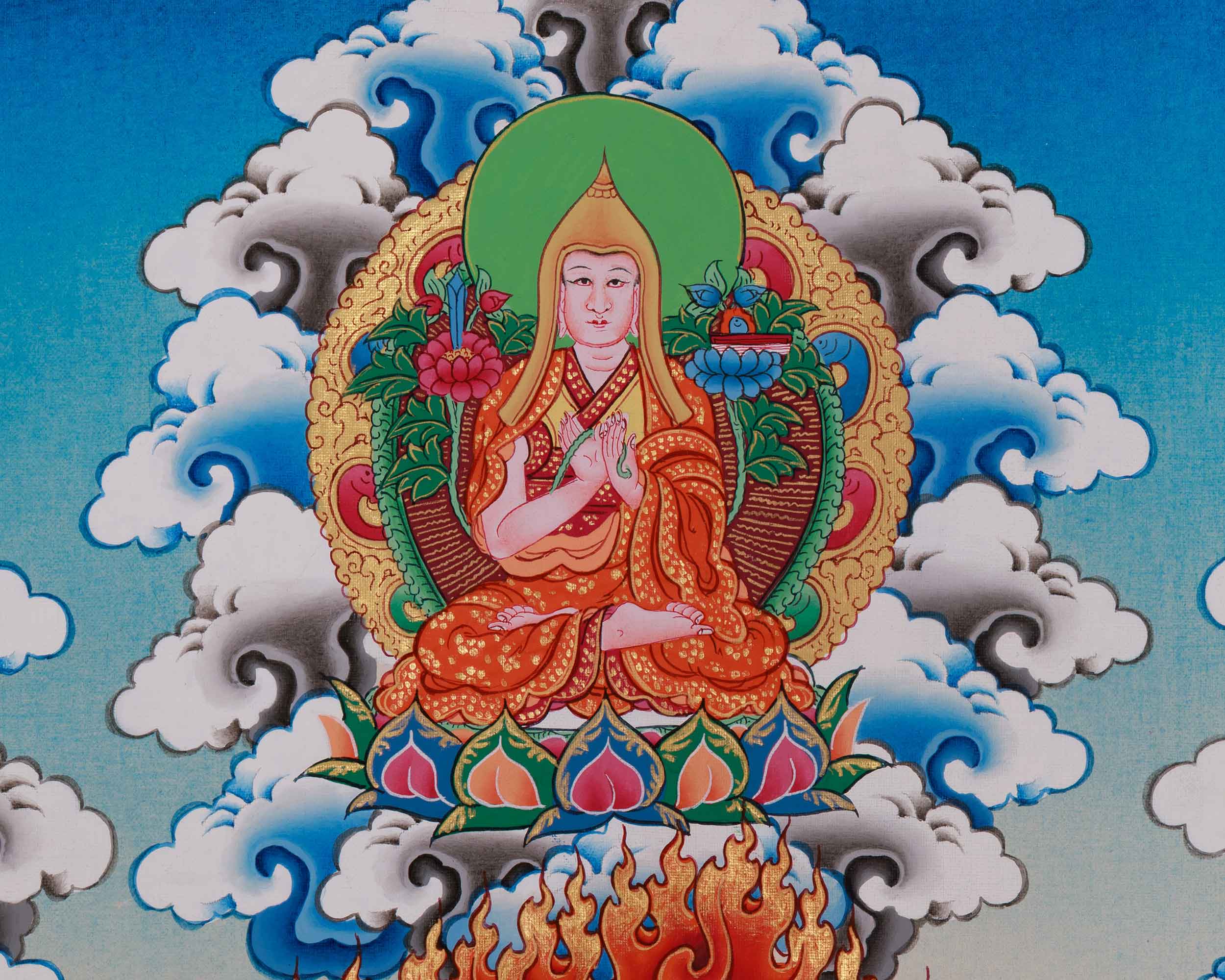 Handmade Yamantaka Painting | Symbolizing the Destruction of Ignorance and Protection