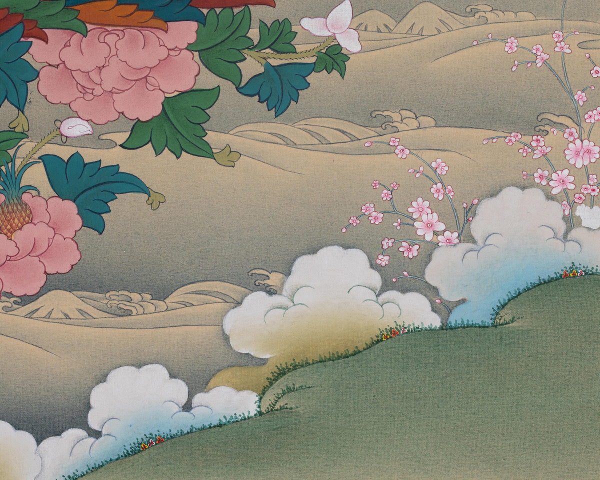 Guru Rinpoche Vajrayana Artwork | The Second Buddha | Lotus-Born Master