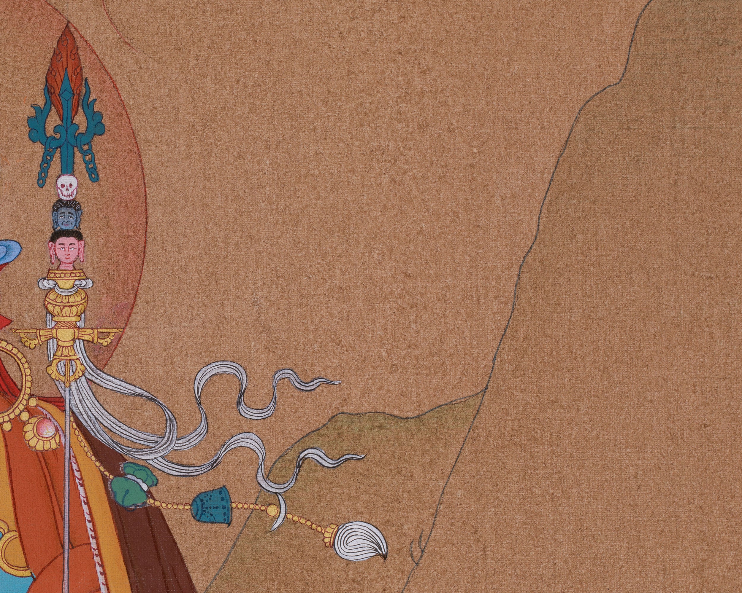 Spiritual Leader, Padmasambhava Artwork | The Lotus-Born Teacher of Tibetan Buddhism