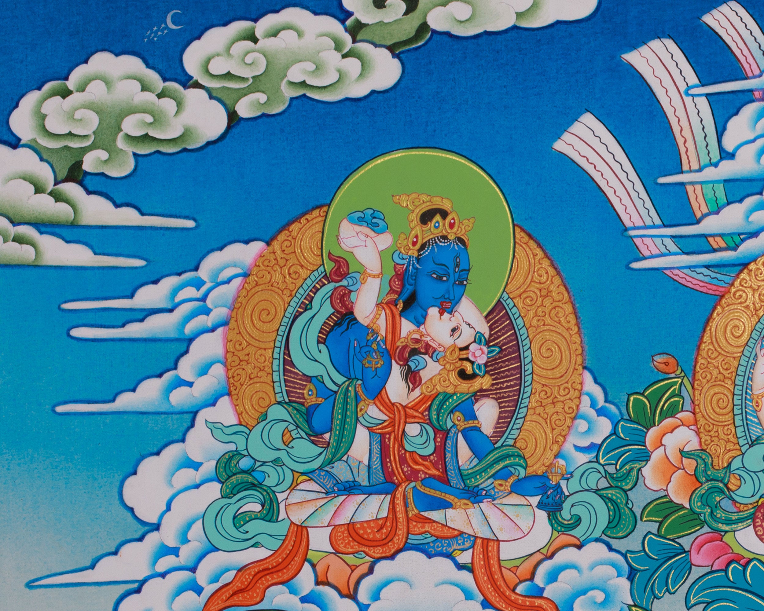 Guru Manifestations Thangka | Eight Forms of Padmasambhava