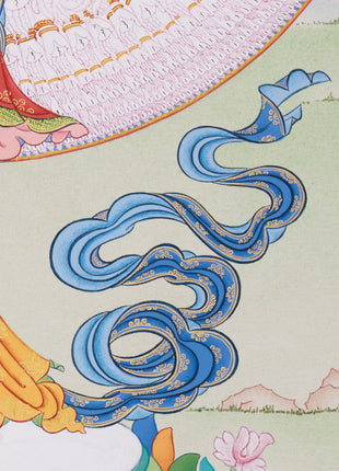 1000 Armed Chenrezig Bodhisattva Thangka | Divine Protection