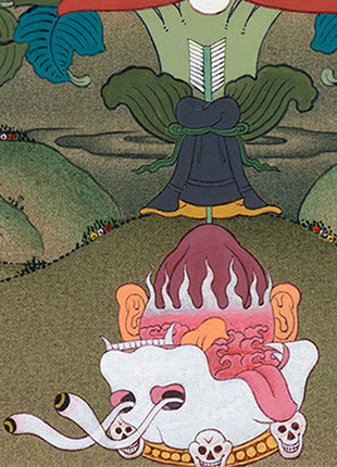 Traditional Kurkulla Thangka | Sacred Art For Daily Practice | Buddhist Decor