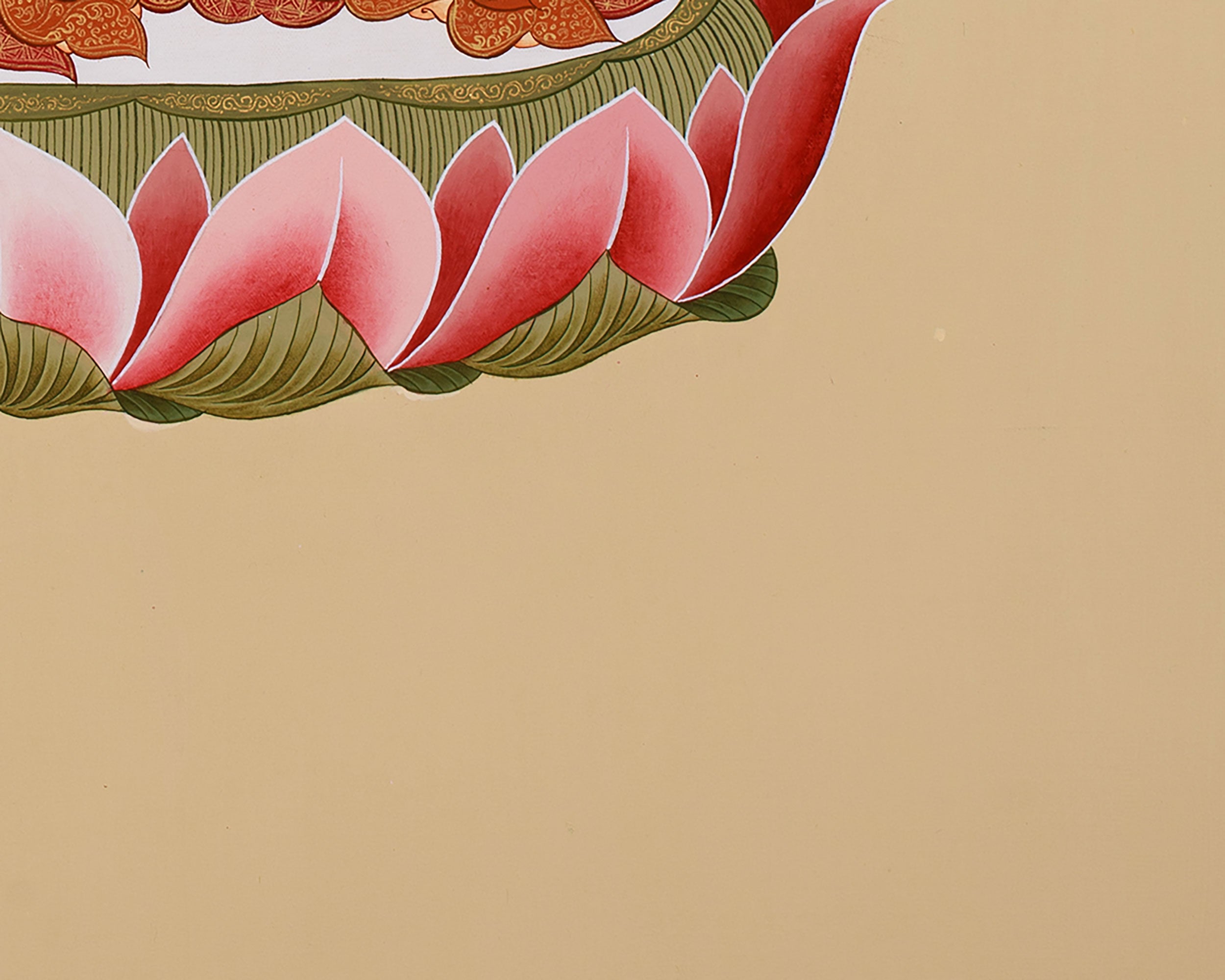 Blue Buddha Thangka | Tibetan Medicine Buddha for Healing & Protection