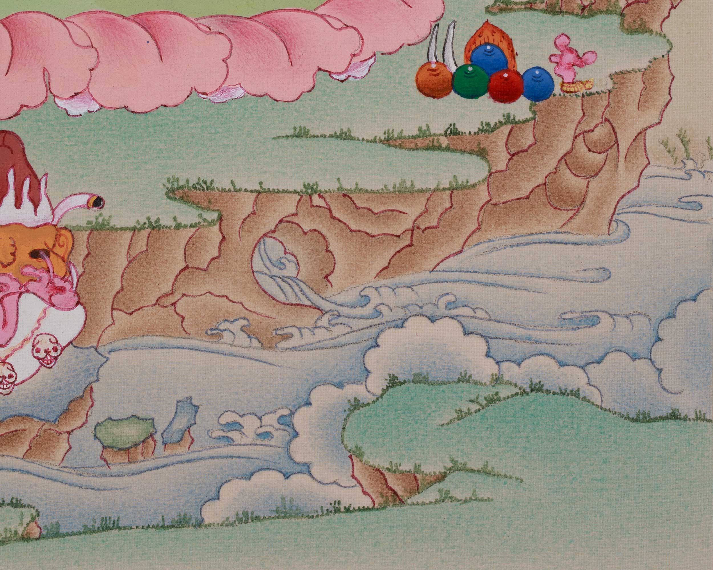 Vajrayogini Painting | Queen of Dakinis | Liberation and Transformation