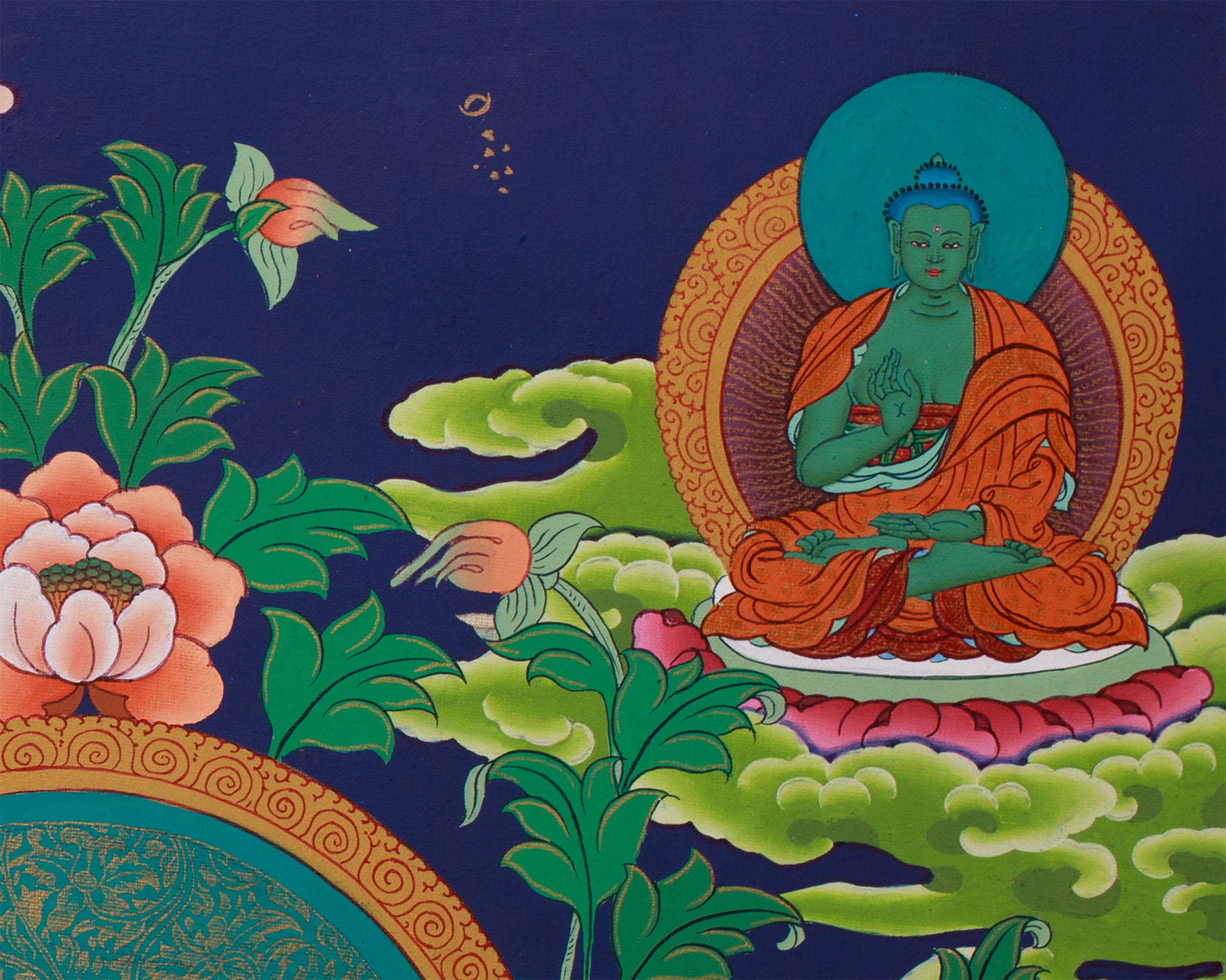 Historical Gautama Buddha Thangka | Founder of Buddhism