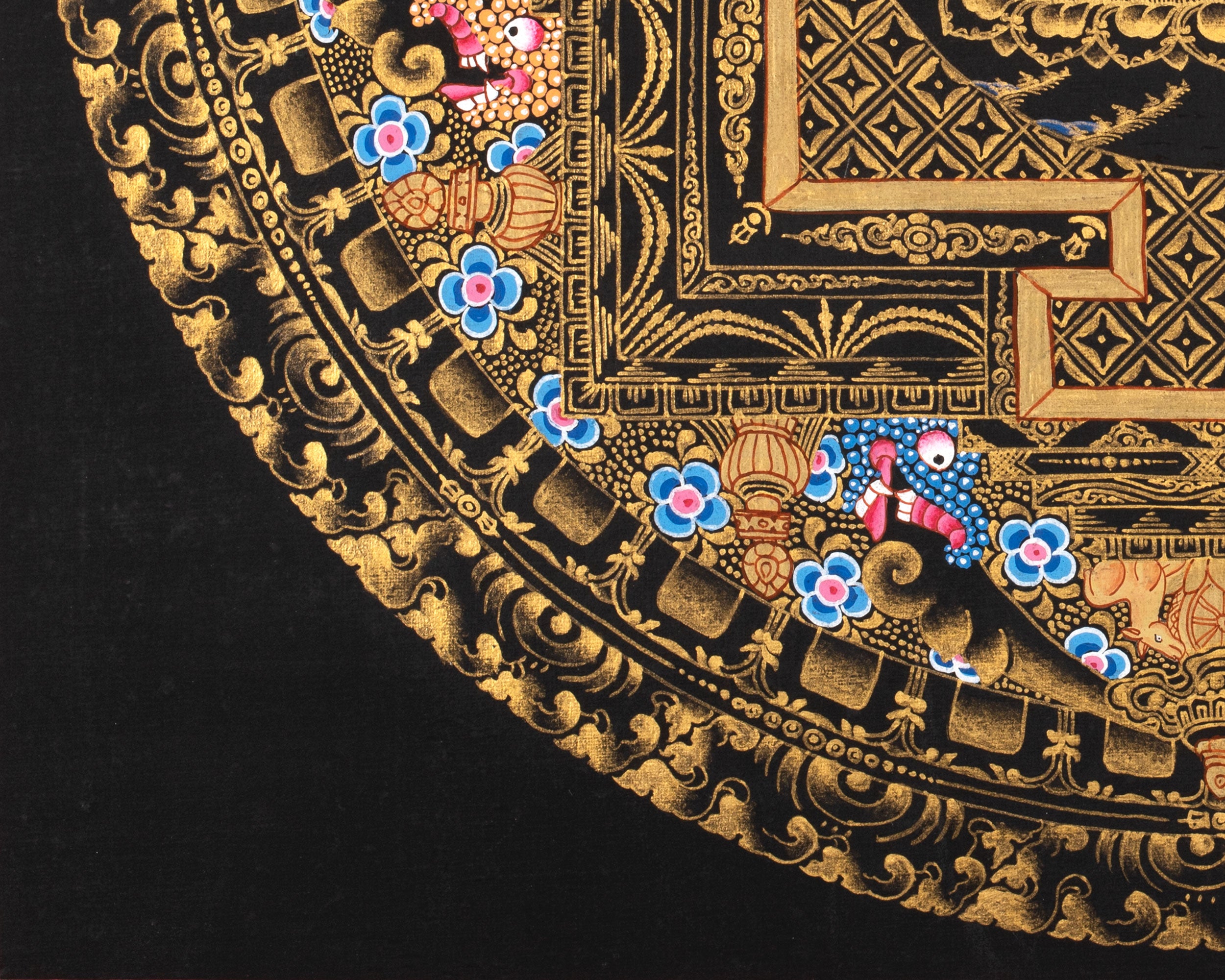 Vajrapani Mandala Thangka | Asian Art
