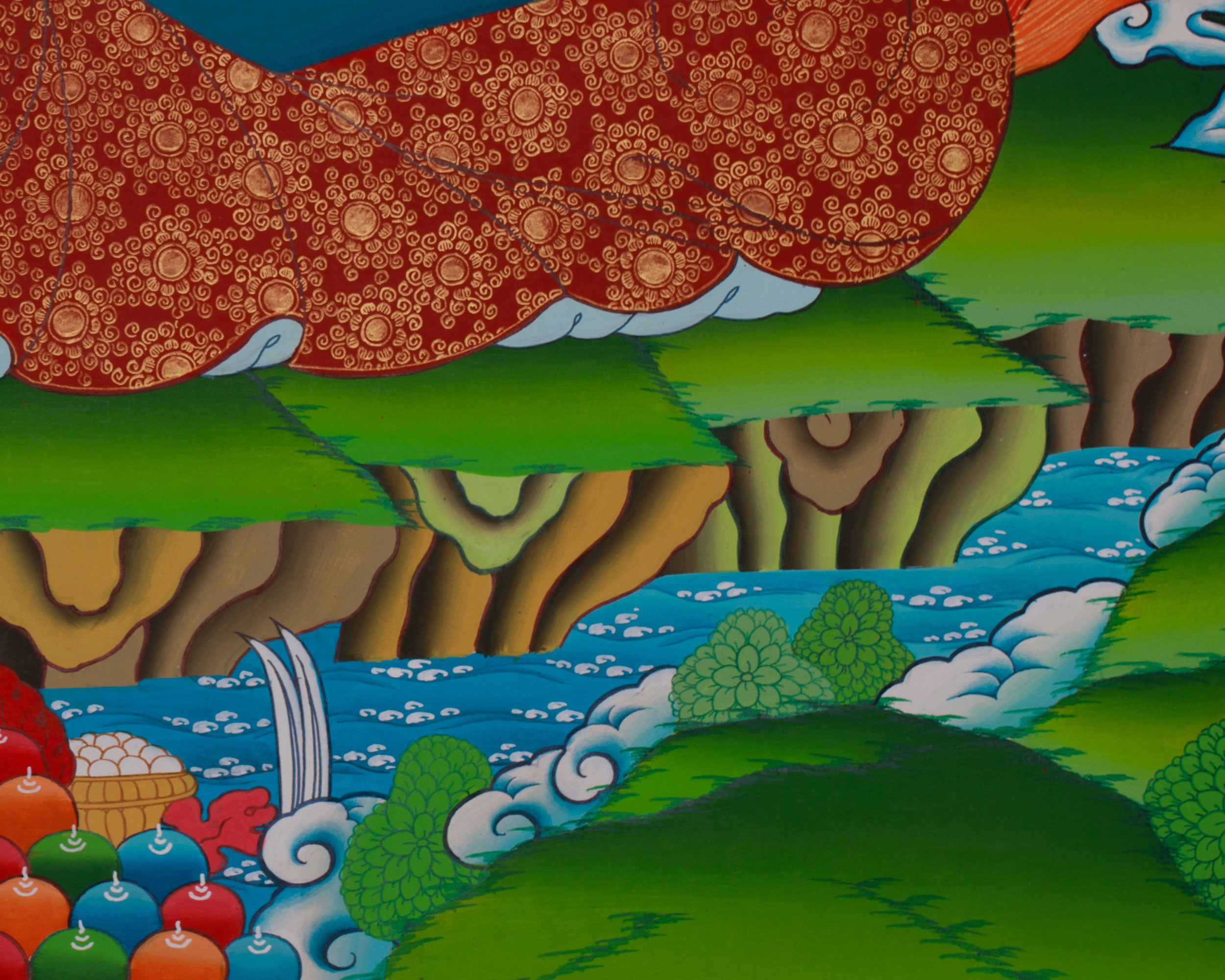 Achalanatha Thangka | Guardian of Wisdom and Obstacle Removal