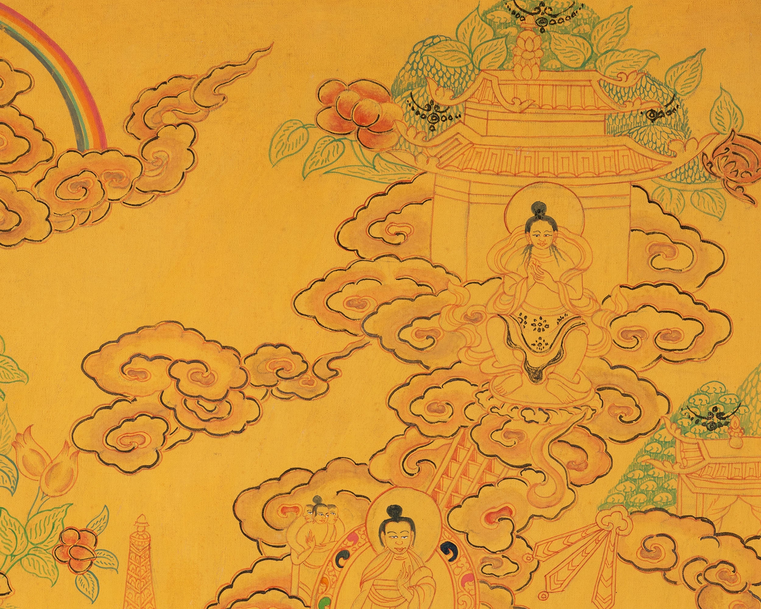 Shakyamuni Buddha Life Story | Tibetan Artwork