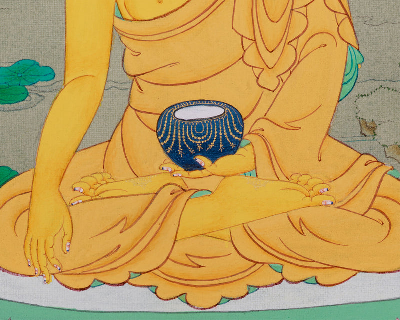 Small Buddha Shakyamuni Thangka