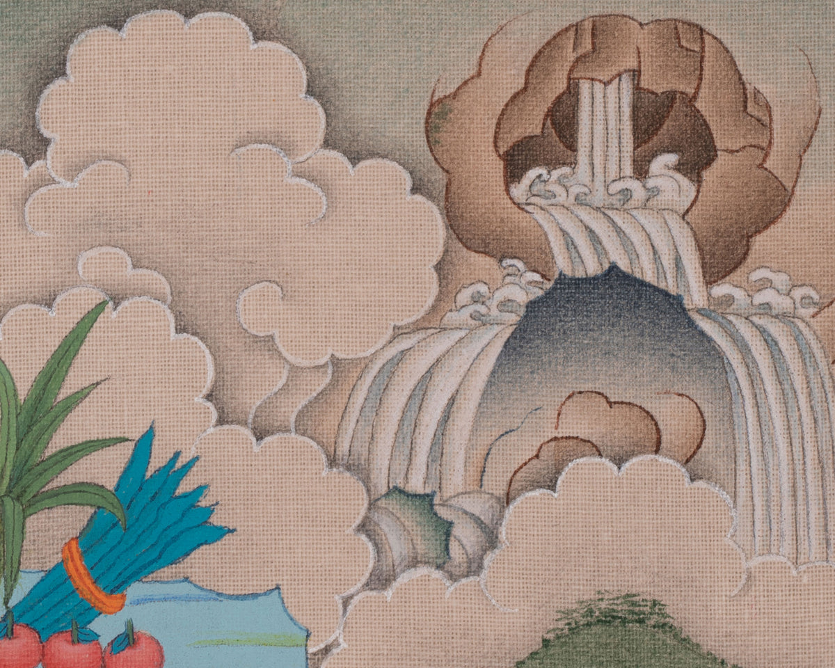 Traditional Guru Rinpoche Art | The Lotus-Birth | Second Buddha
