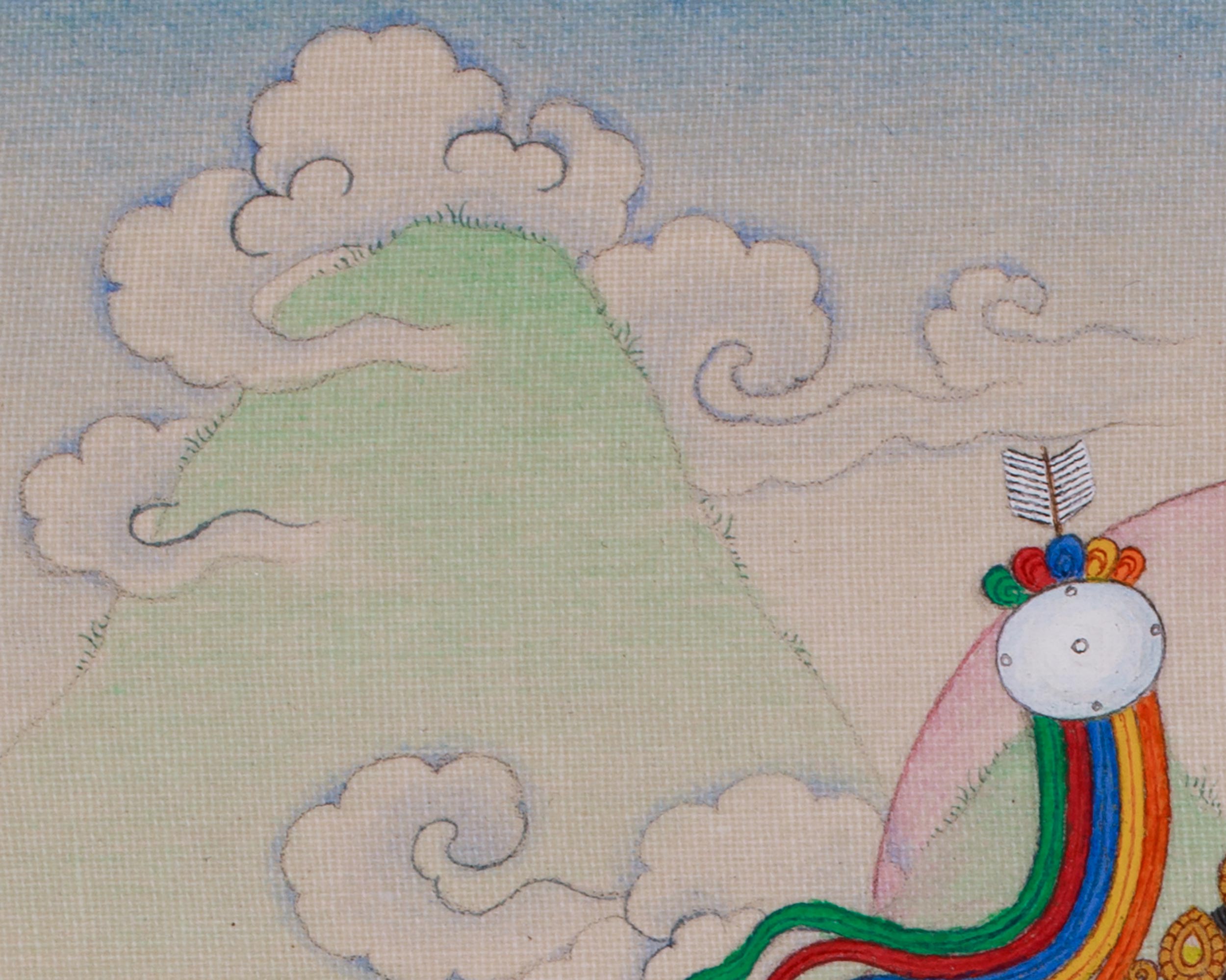 Buddhist Goddess Mandarva | Padmasambhava's Sacred Consort