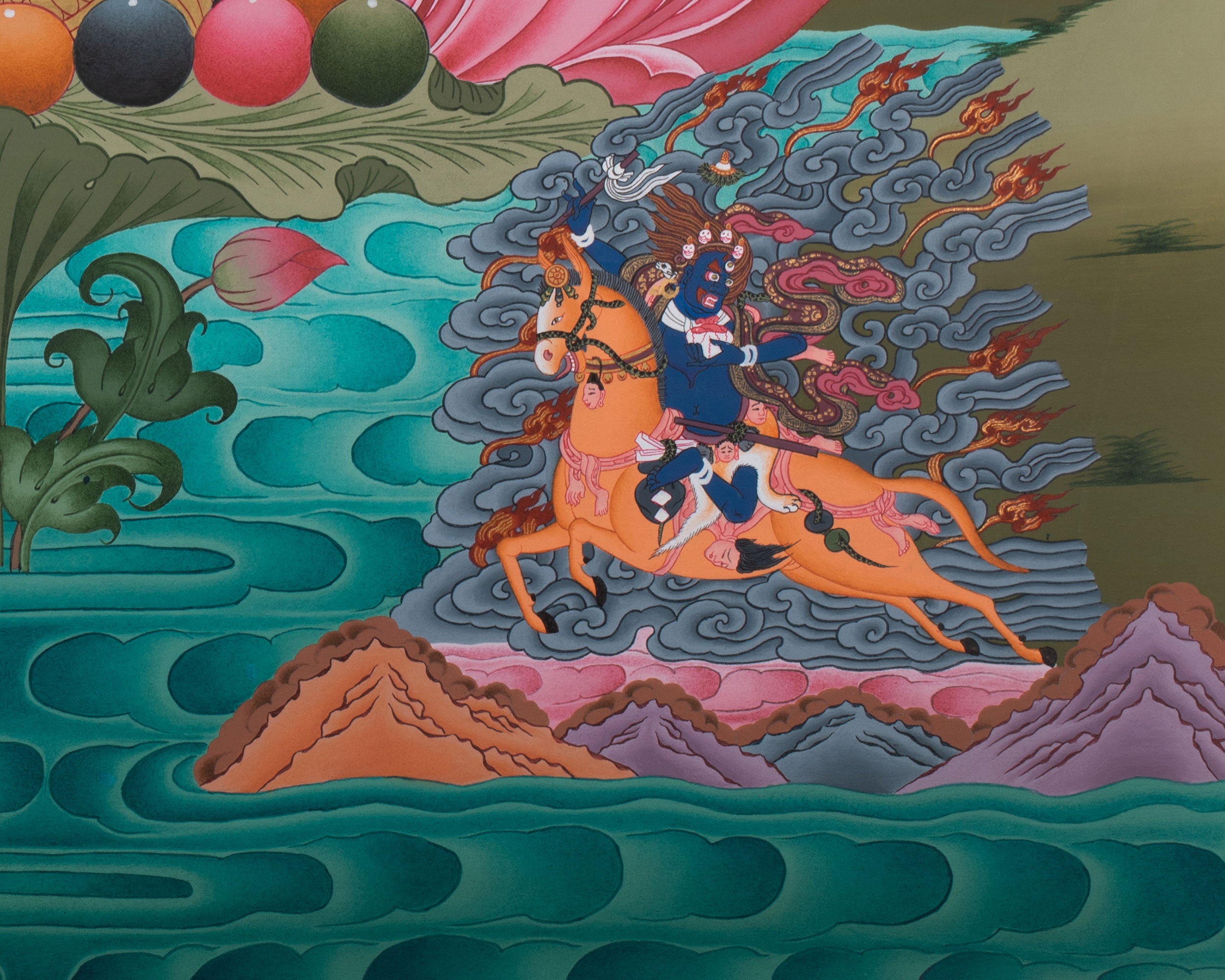 Dzambhala Tibetan Wealth Deity | Symbol of Spiritual and Material Prosperity