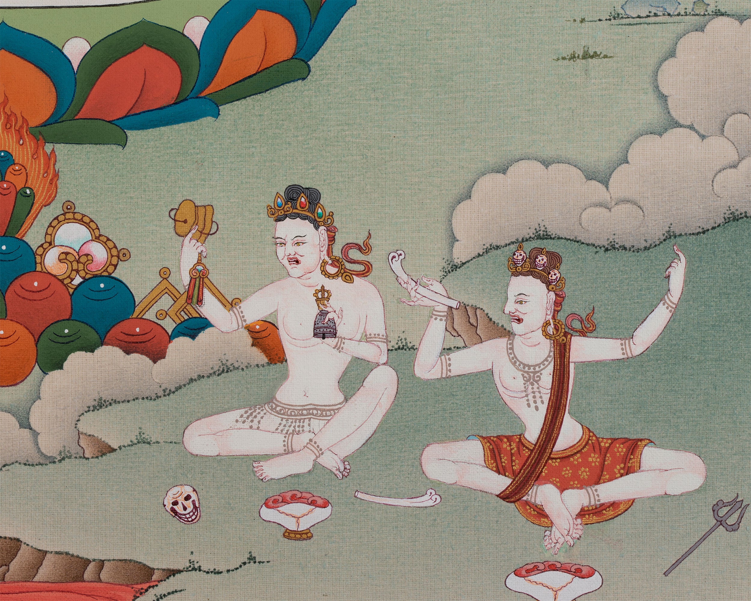 Machig Labdron Giclee Print | Chod Master & Wisdom Dakini