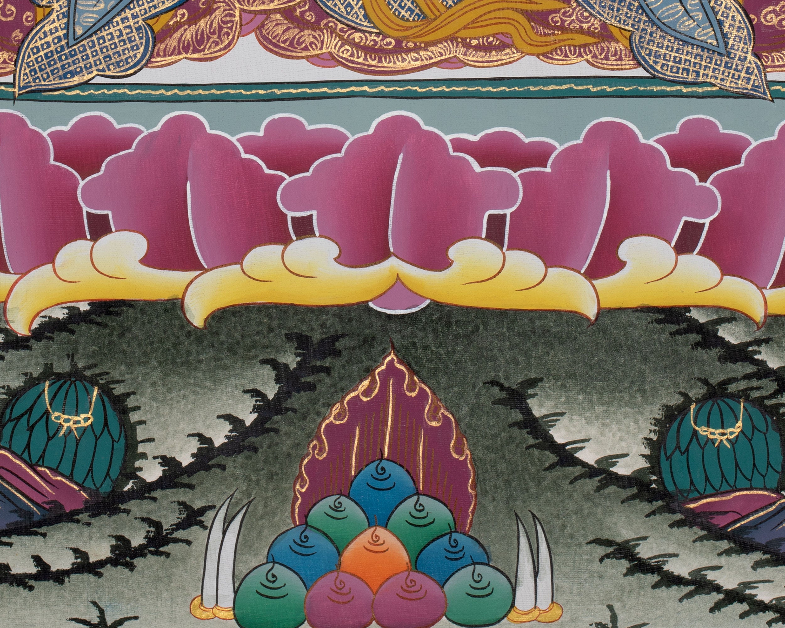 Vajrasattva, Bodhisattva of Purification | Hand-Painted Dorje Sempa