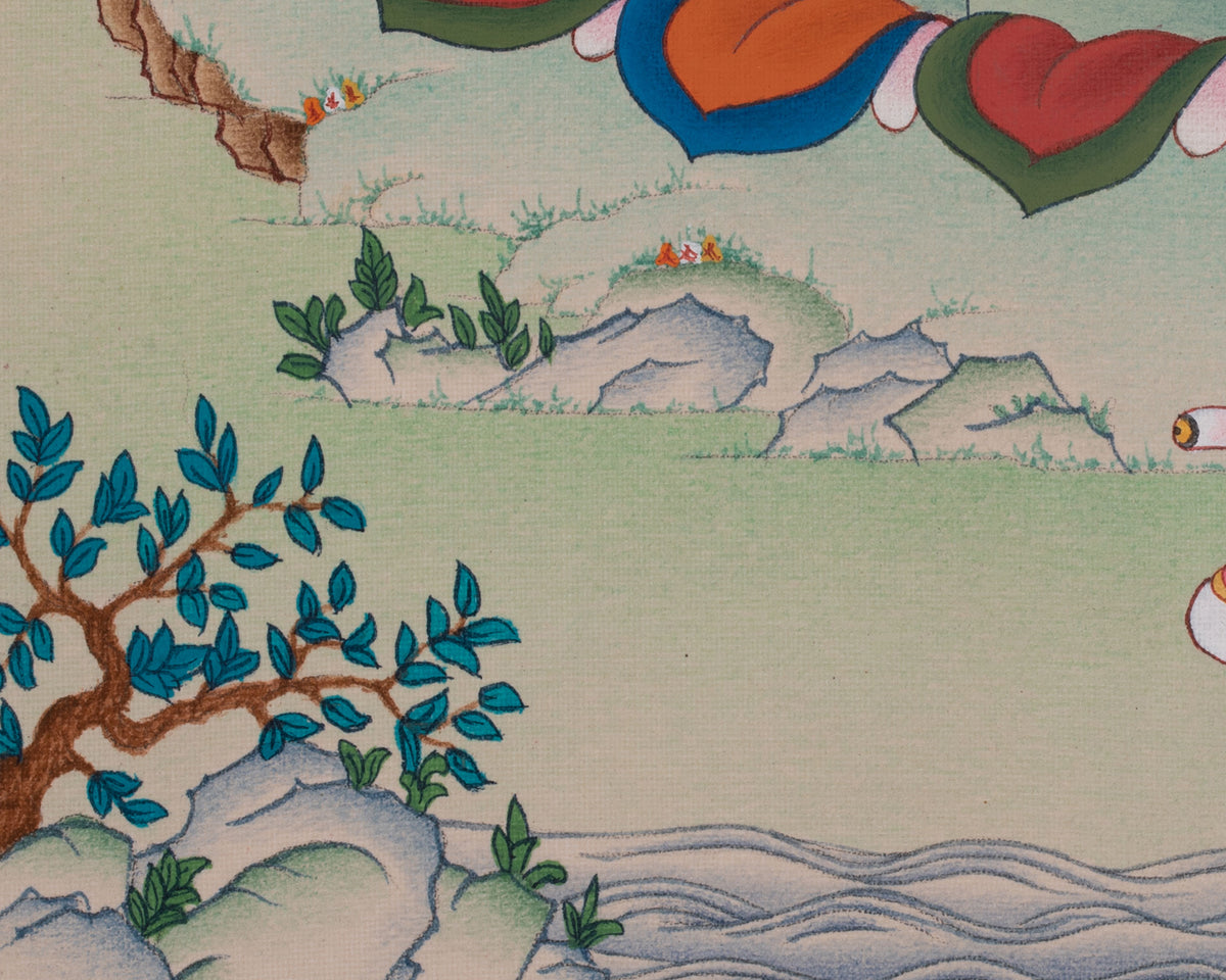 Chakrasamvara Sacred Thangka | The Supreme Union Of Wisdom And Compassion