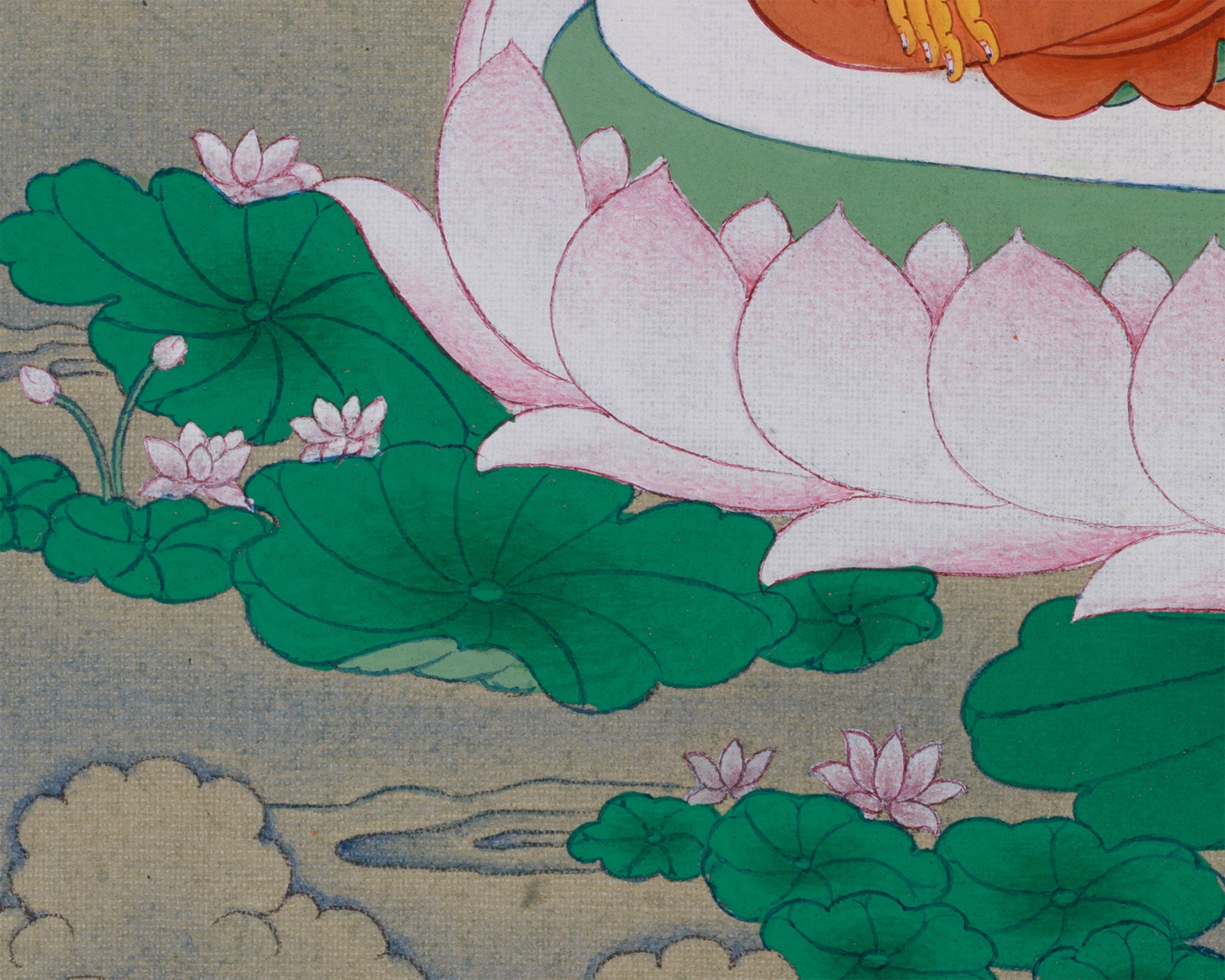 Small Gautama Buddha Painting | Radiating Peace, Wisdom, and Enlightenment