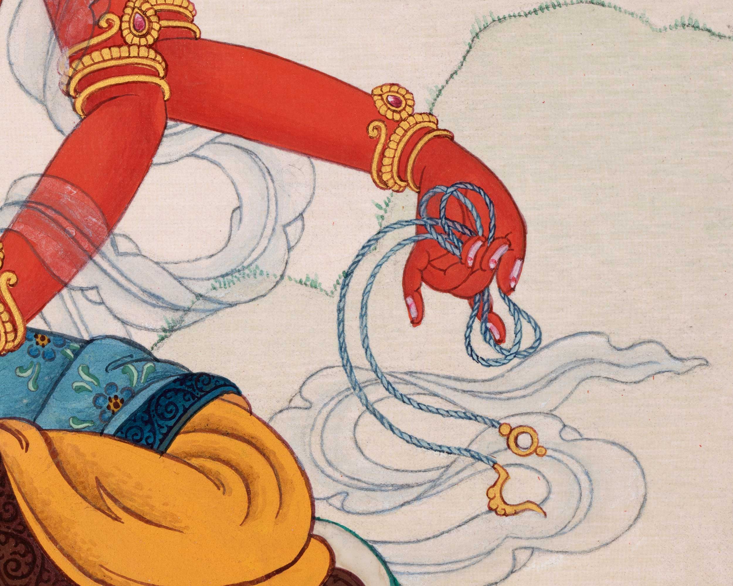 Trilokya Vijaya Tara | 21 Tara of Surya Gupta Thangka