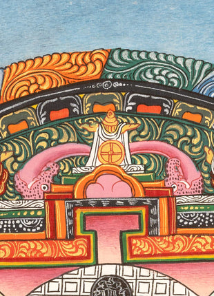 Shakyamuni Buddha Mandala | Hand-Painted Buddha Shakyamuni Thangka