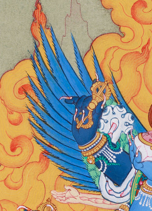 Yidam Vajrakilaya | Wrathful Deity Painting