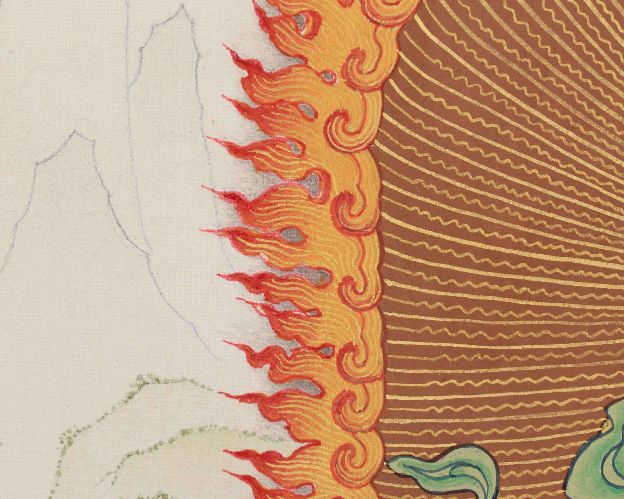 Yidam Chakrasamvara Thangka | Union of Wisdom and Bliss | Vajrayana Buddhism