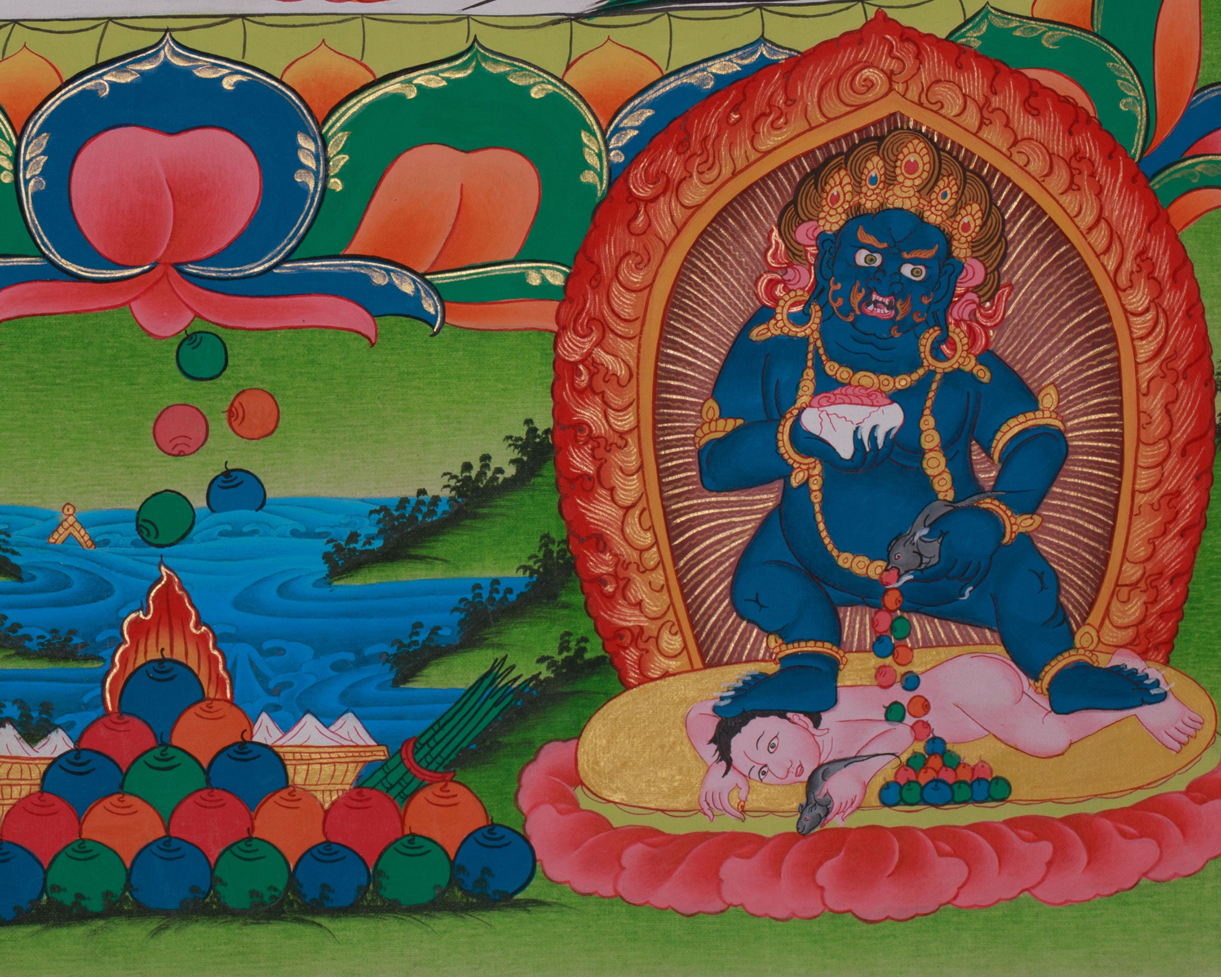 Namtoshe Tibetan Thangka | A Stunning Fusion of Art and Spirituality