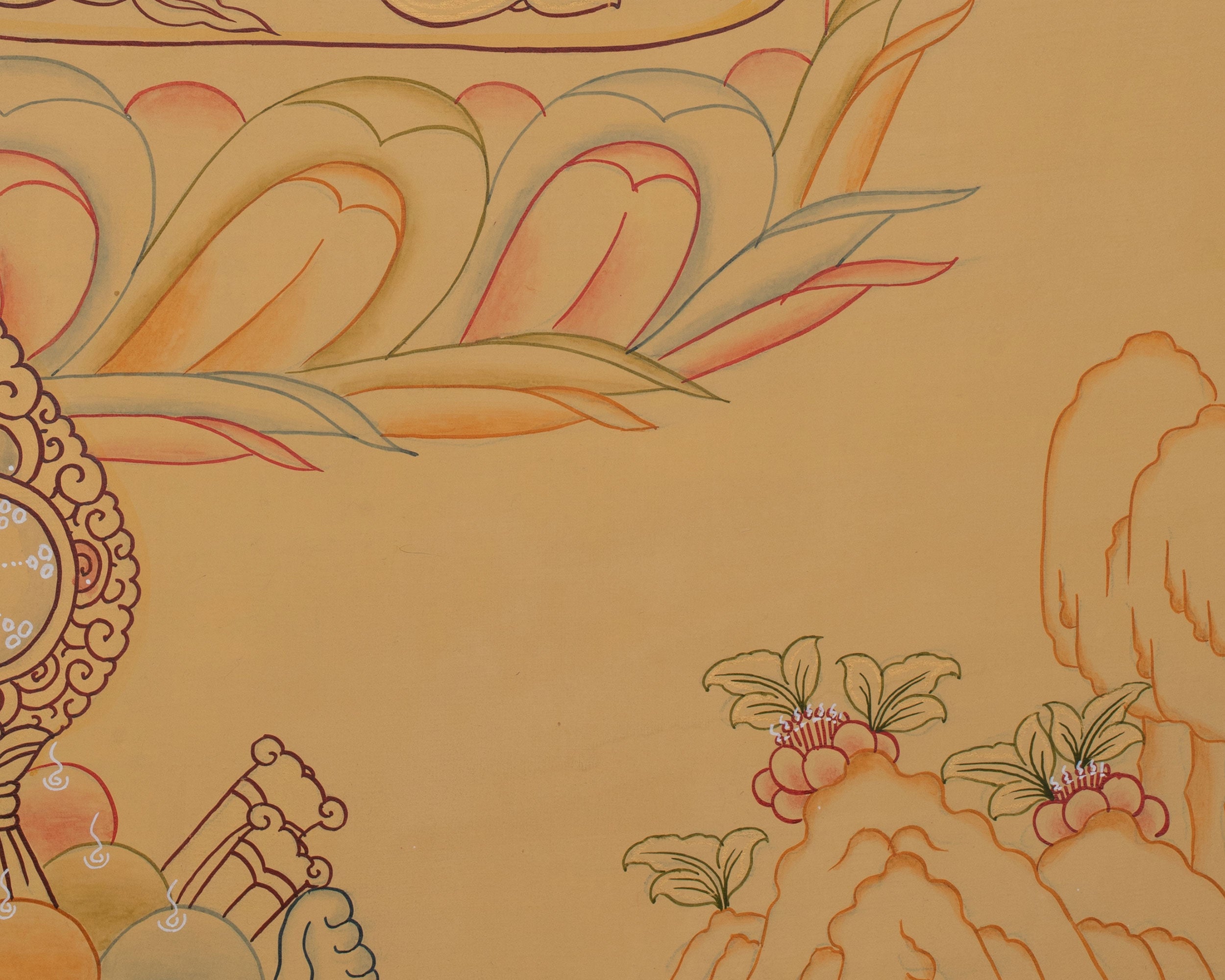 Vajrasattva Thangka For Purification | Spiritual Transformation