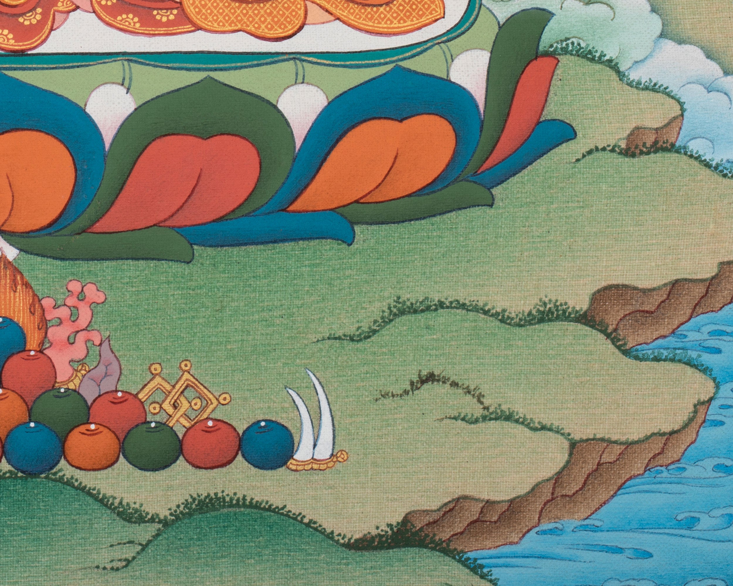 Atisha Canvas Print | High-Quality Giclee Print of Indian Buddhist Master