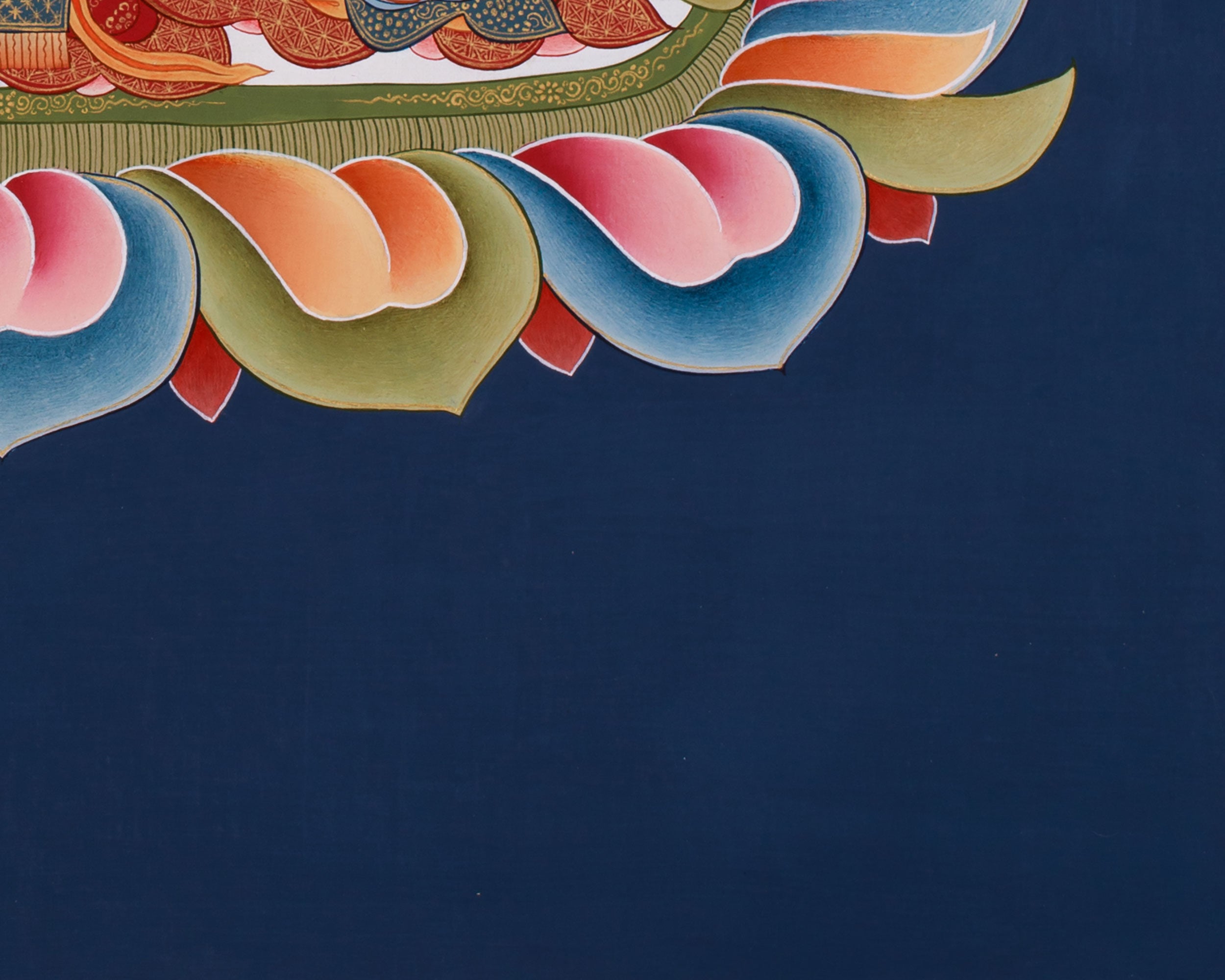 White Tara Blessing Thangka | Sacred Goddess of Healing & Longevity