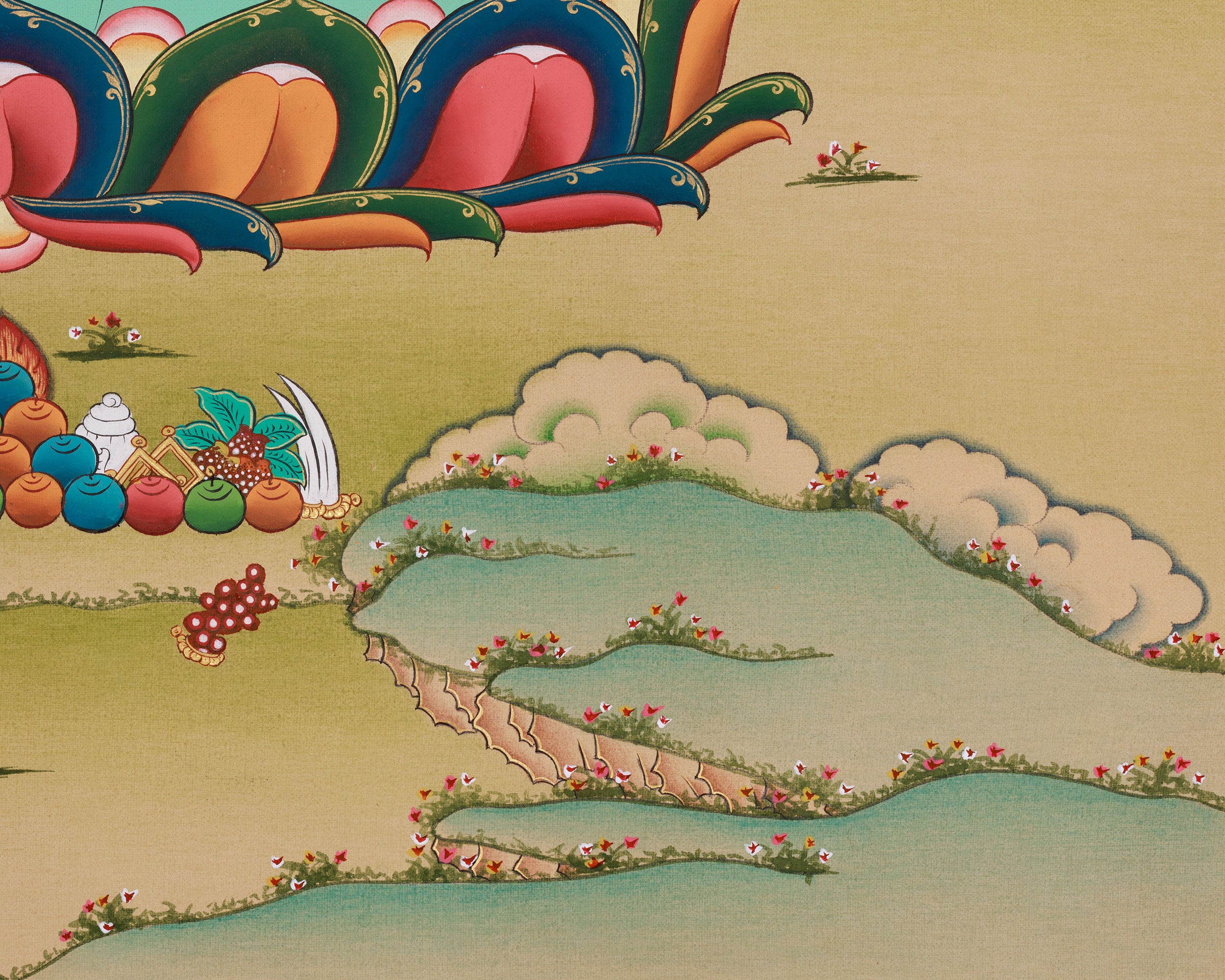 Religious Shakyamuni Buddha Canvas Print | Sage of Shakya Clan