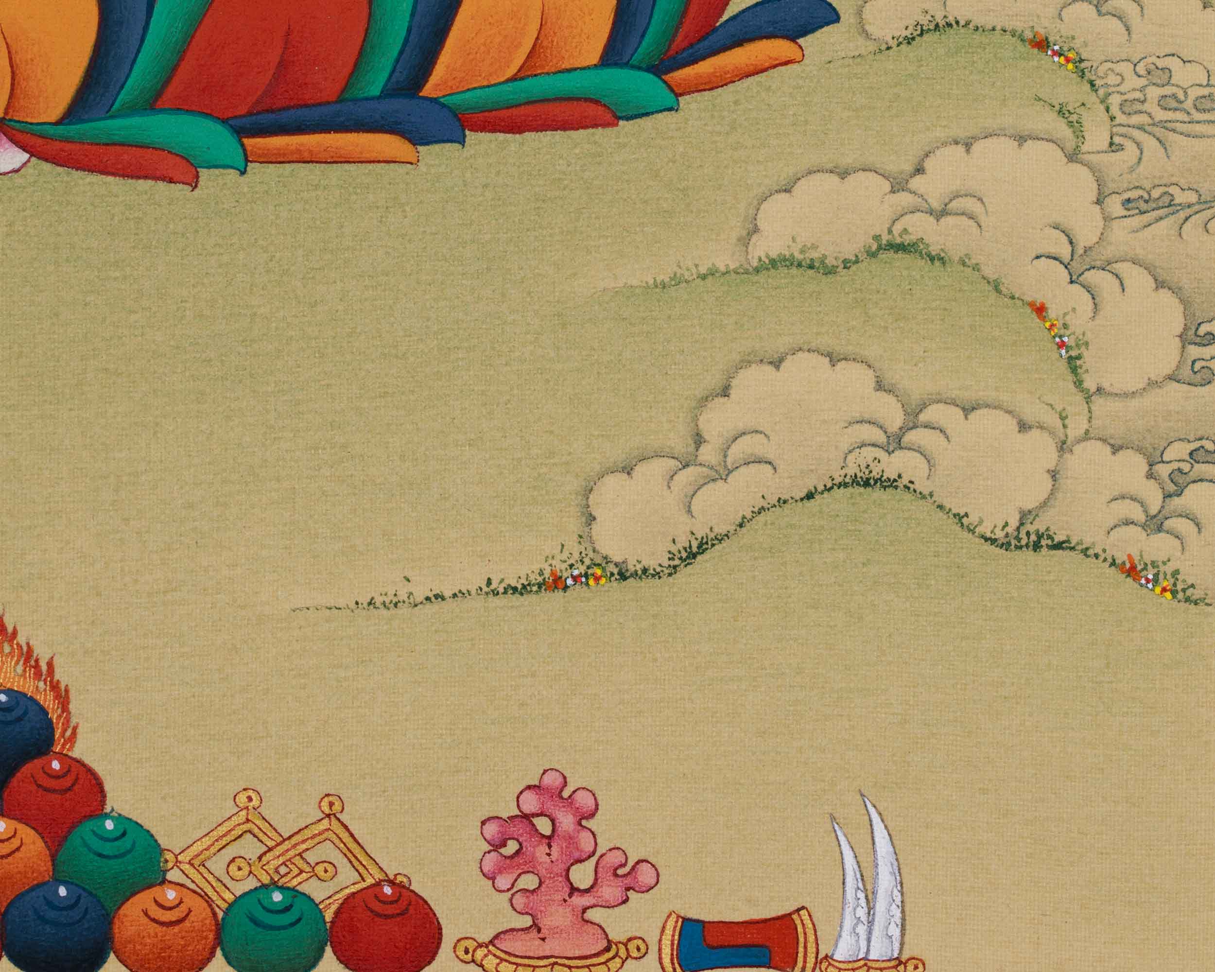 Sage of the Shakya Clan, Shakyamuni Buddha Thangka | Historical Buddha