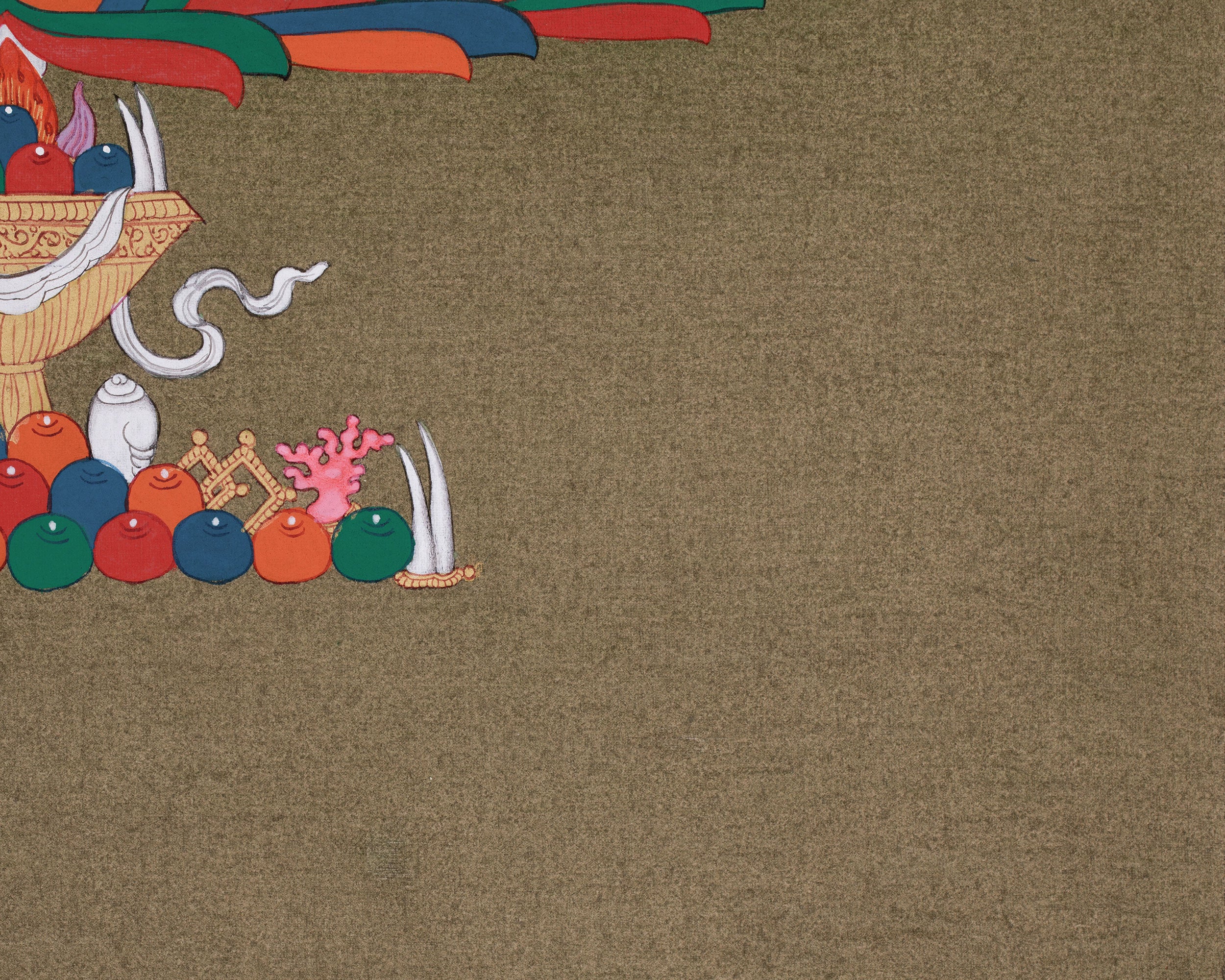 Traditional Bodhisattva Vajrasattva Artwork | Buddha of Purification