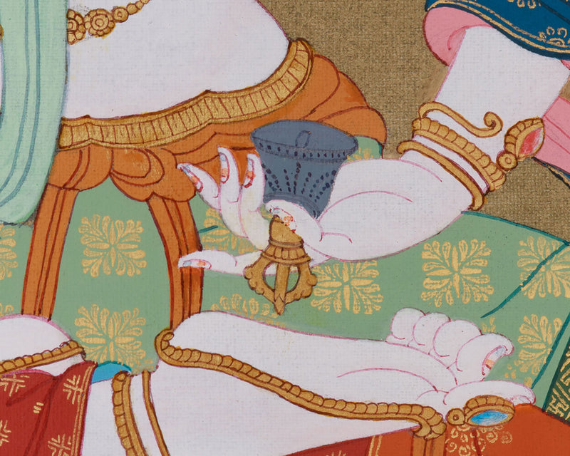 Vajrasattva Dorsem Thangka | The Path of Purification and Wisdom